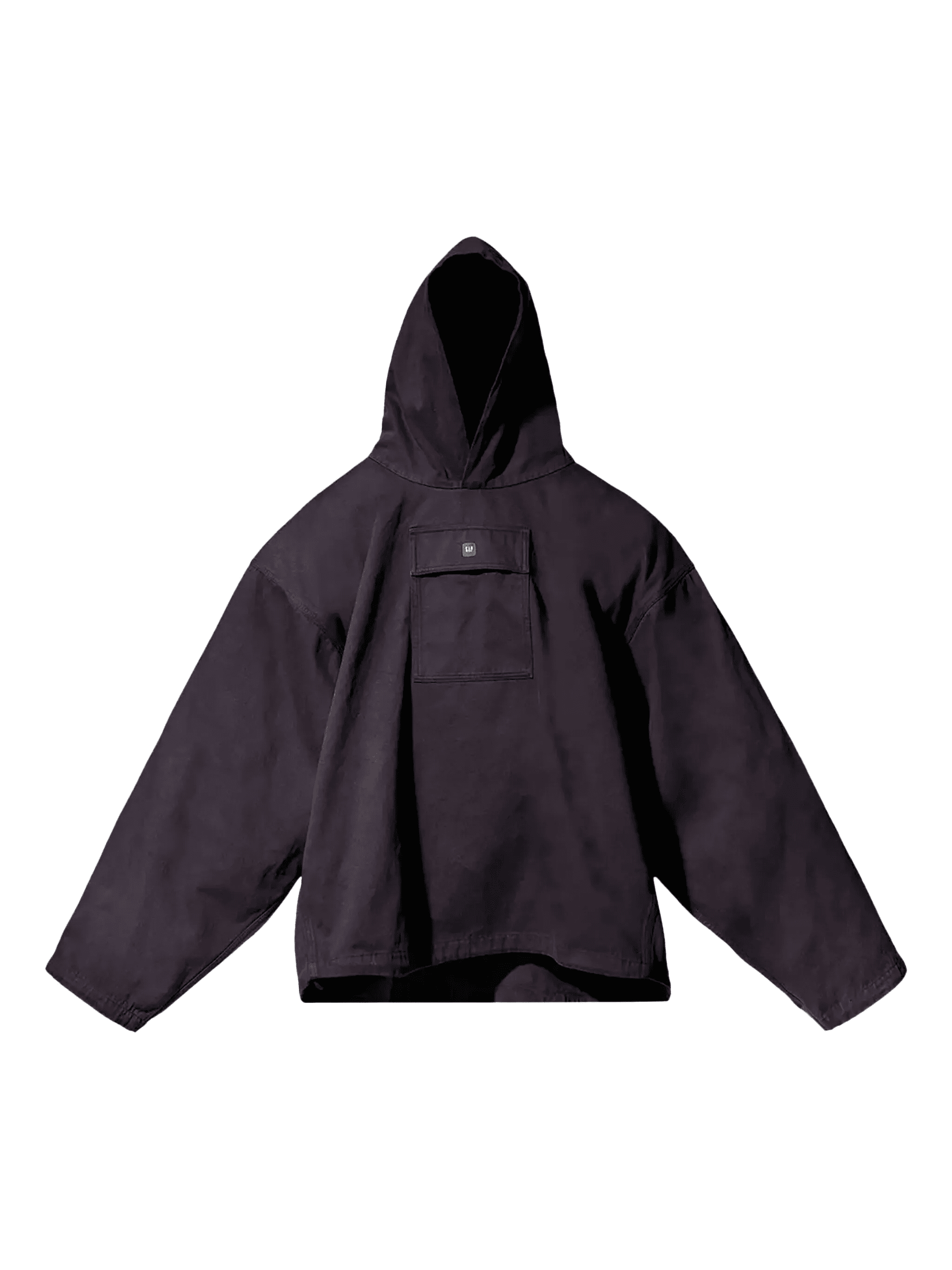 satin-finish hoodie - Image 1