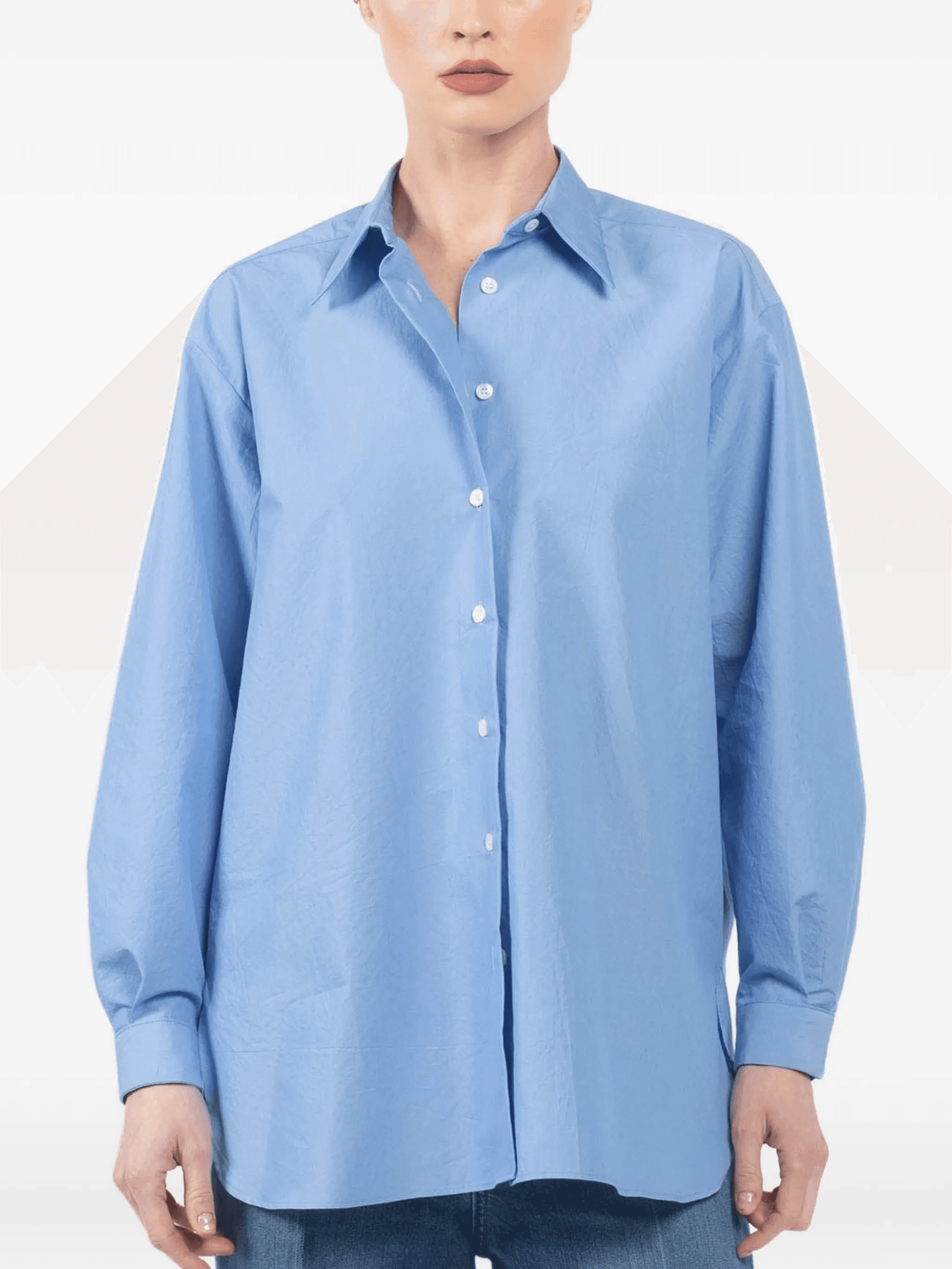 long-sleeved buttoned shirt - Image 1