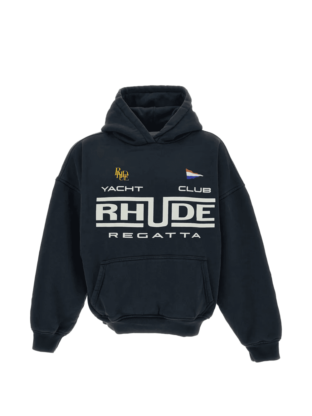 logo-print hoodie - Image 1