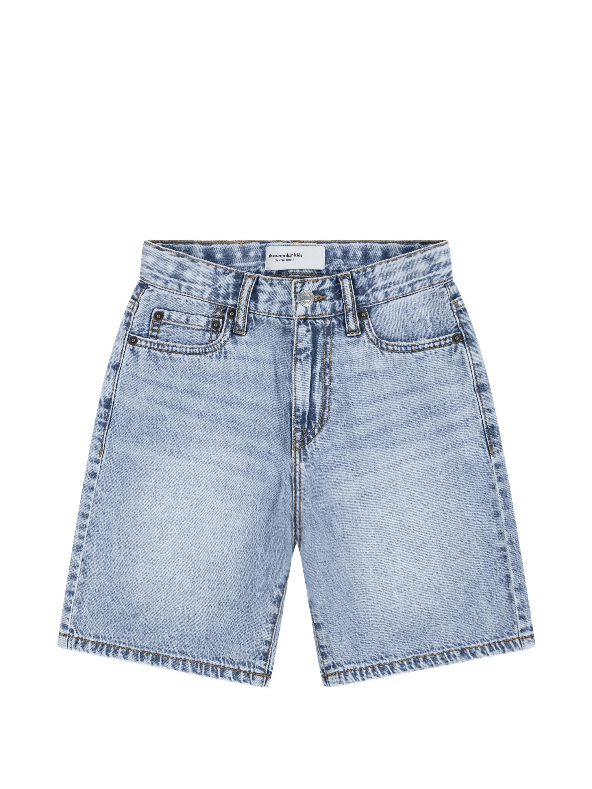 denim pocket shorts - Image 1