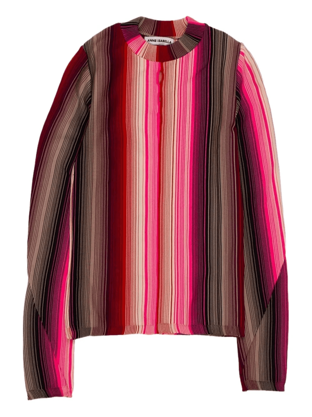 stripe long-sleeve sweater - Image 1