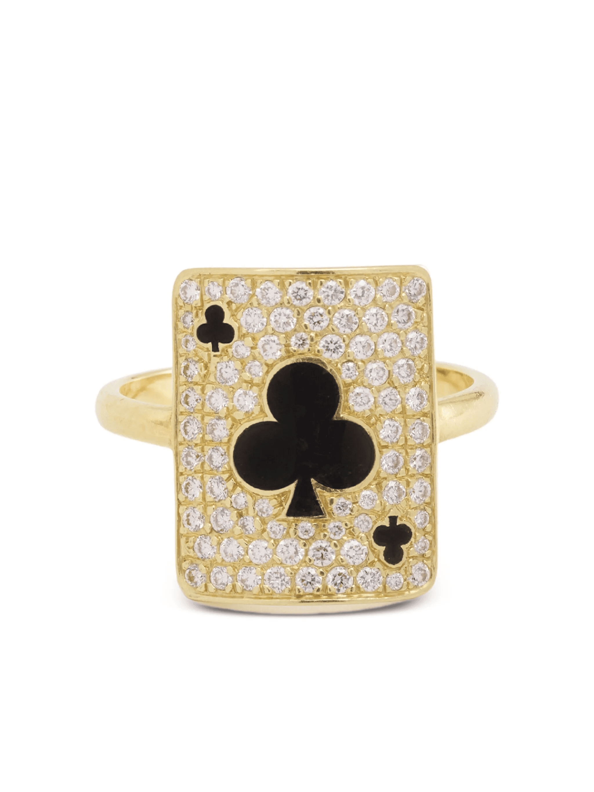 18K yellow gold Harmonie diamond ring - Image 1
