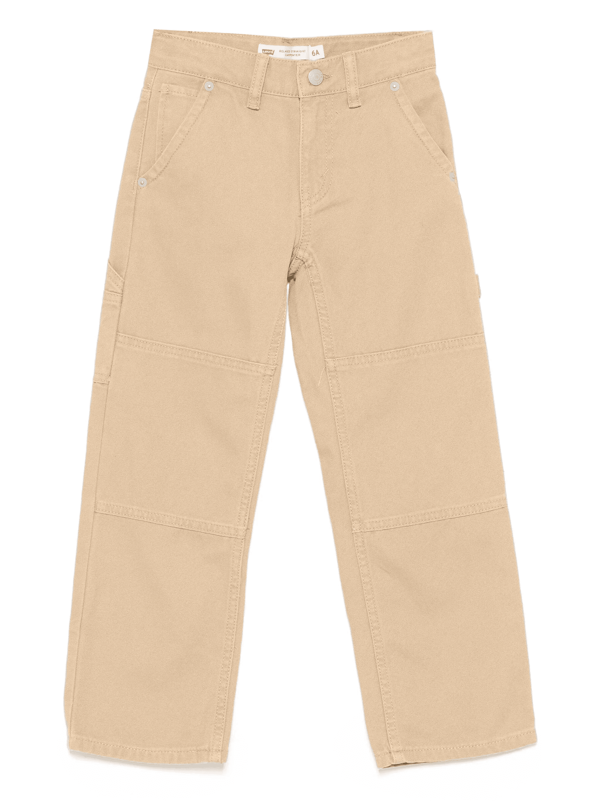 panelled cotton denim jeans - Image 1