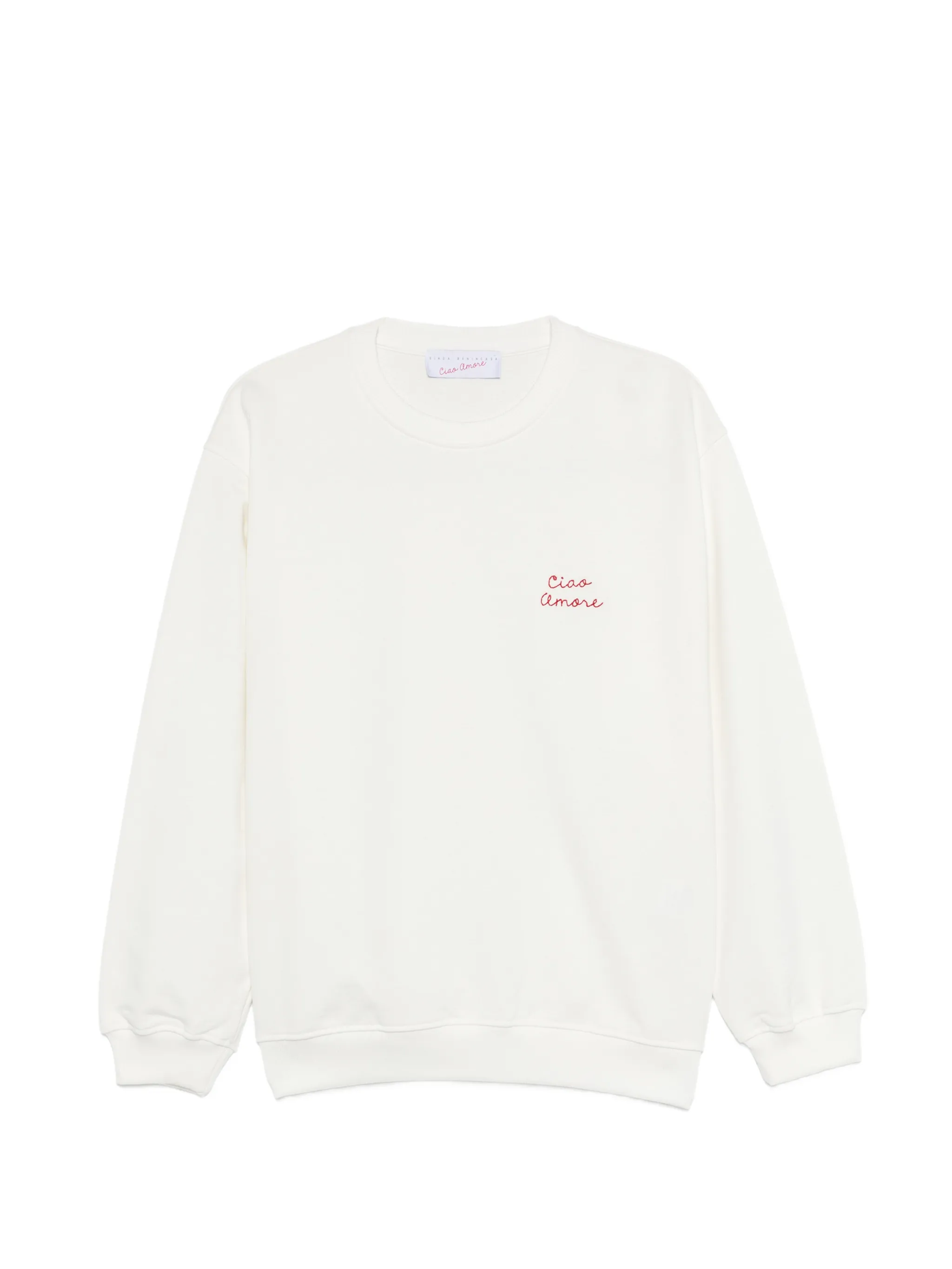 embroidery sweatshirt - Image 1