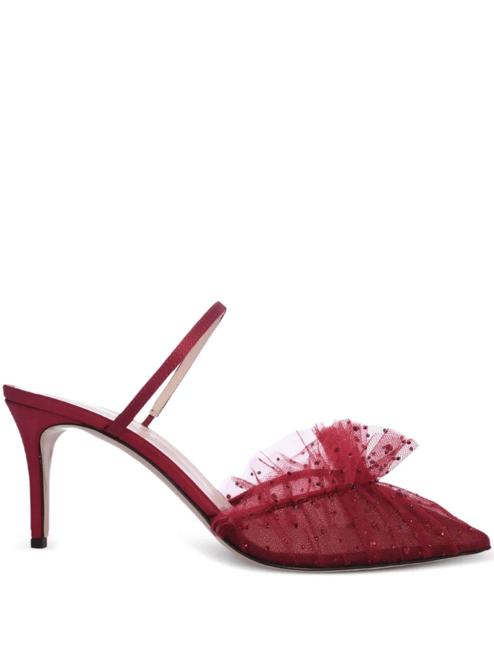 75mm Franca ruffled mules - Image 1