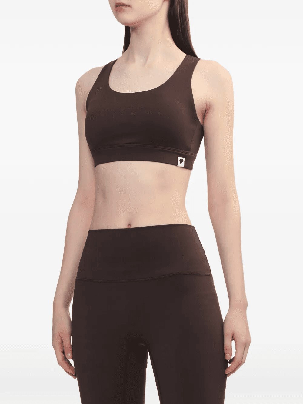 scoop-neck sport bra — Image 4
