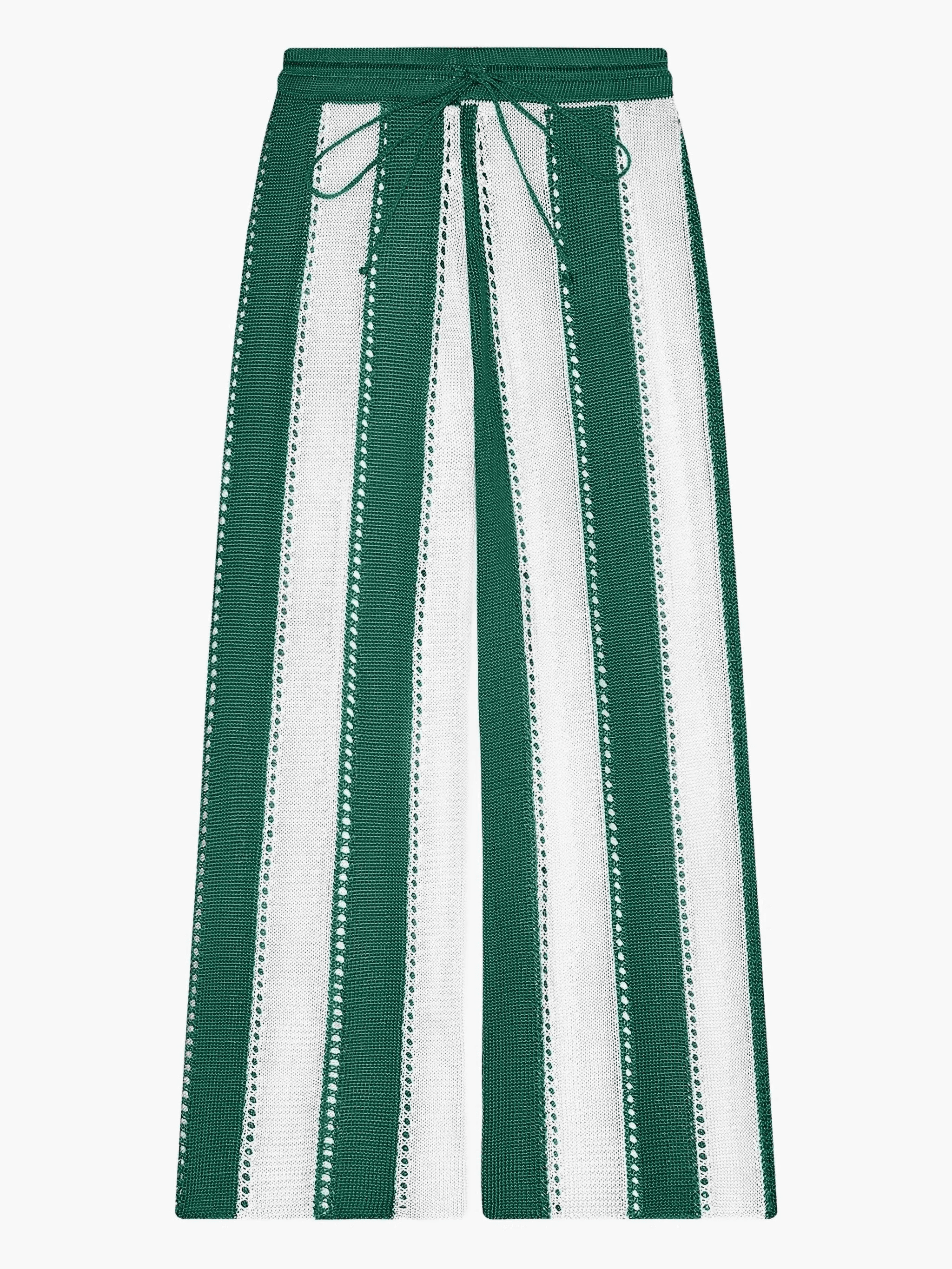 Cabana striped knit trousers - Image 1