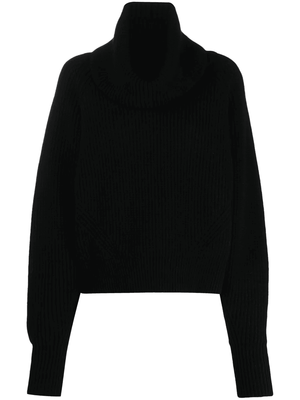 roll-neck ribbed jumper - Image 1