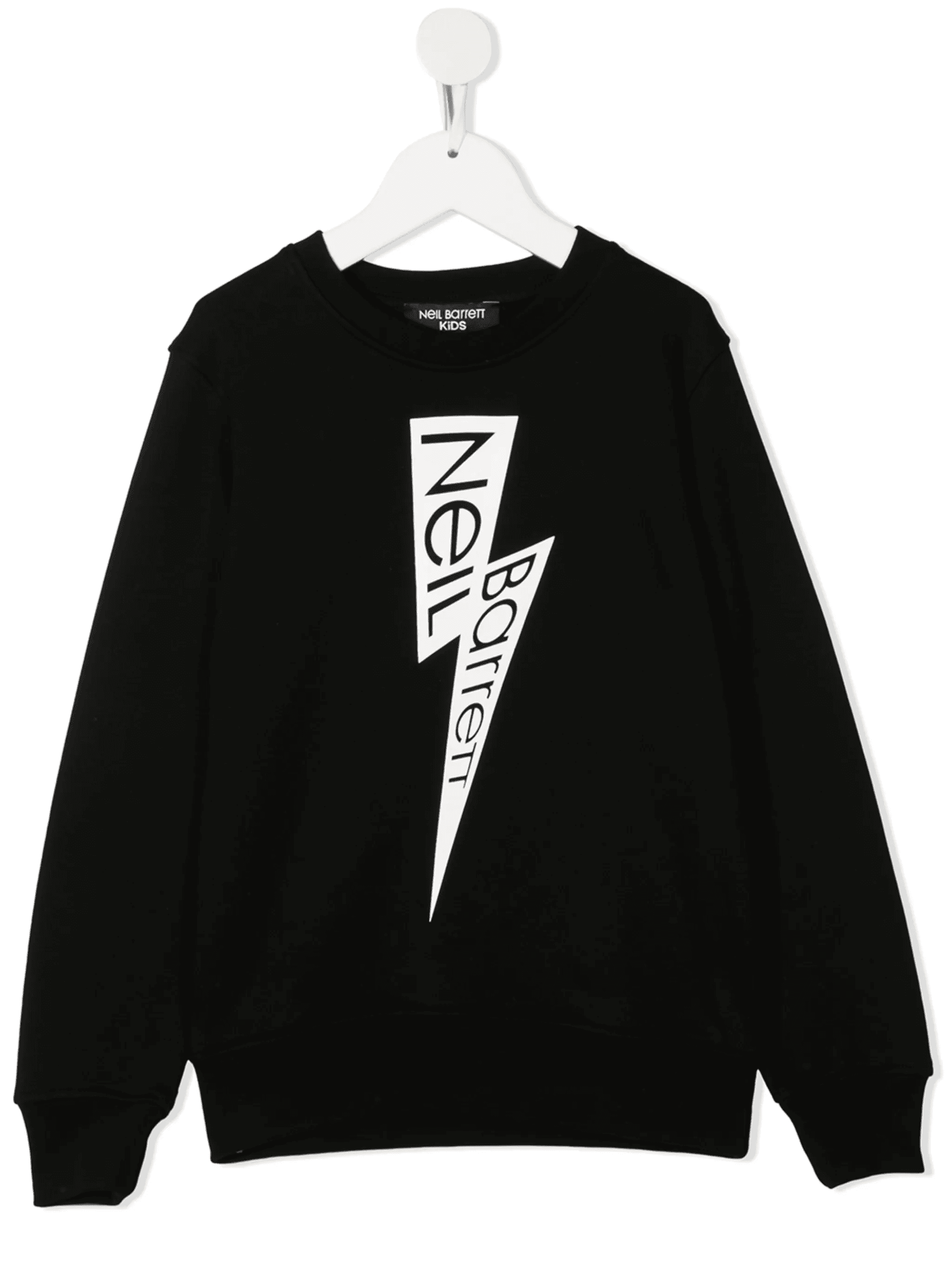 logo print cotton sweatshirt - Image 1