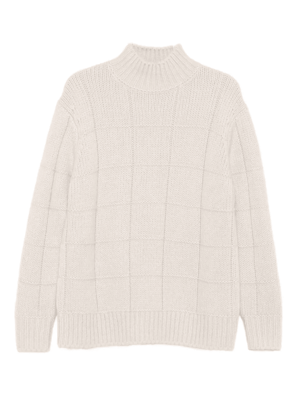 grid-knit sweater - Image 1