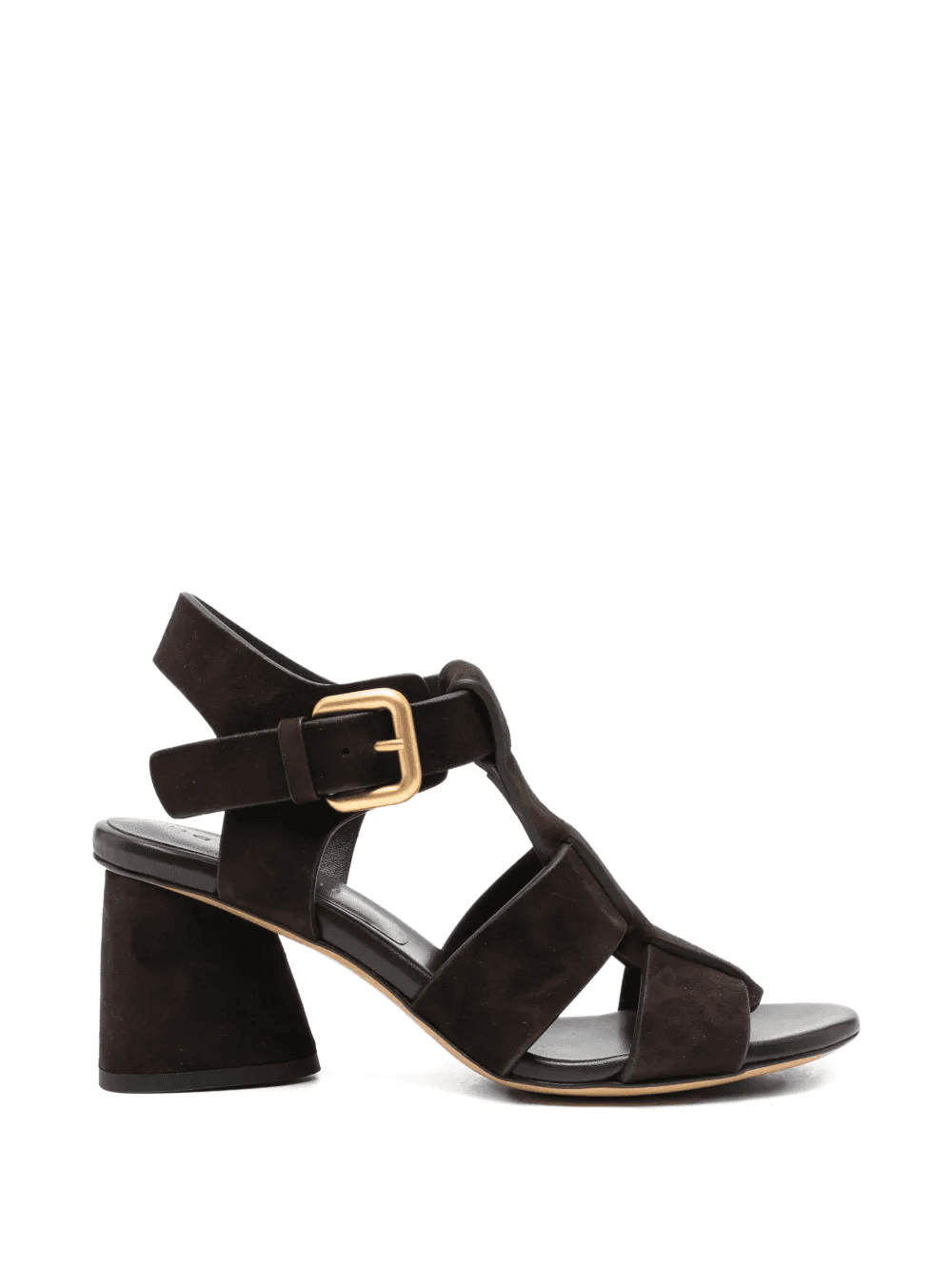 criss-cross buckled sandals - Image 1
