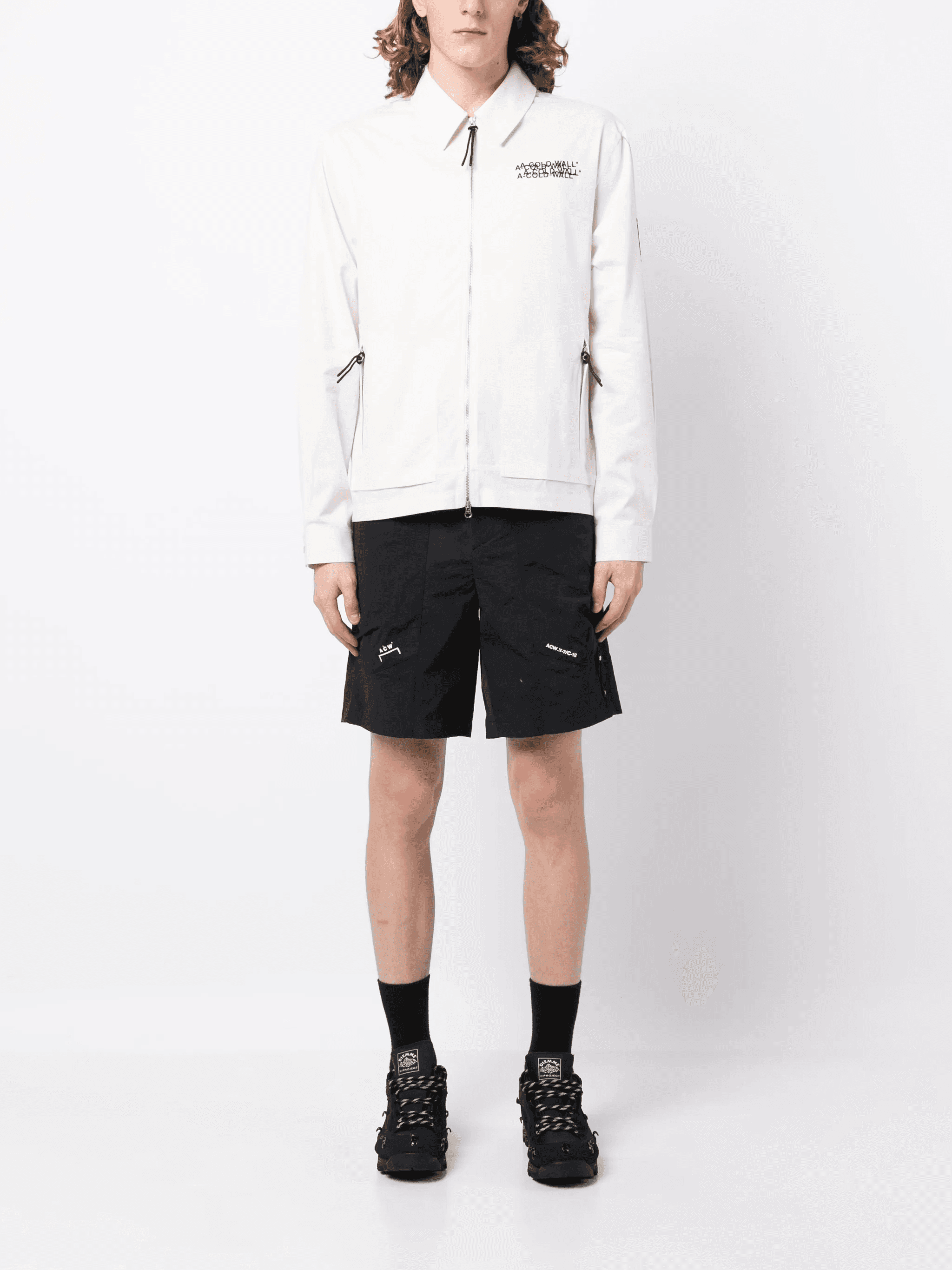 logo-print overshirt — Image 5