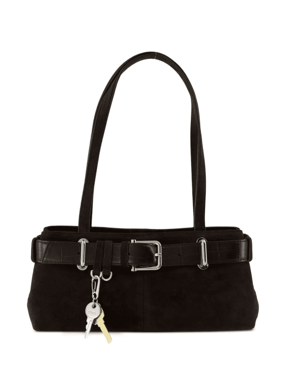 Brocle buckled suede mini bag - Image 1