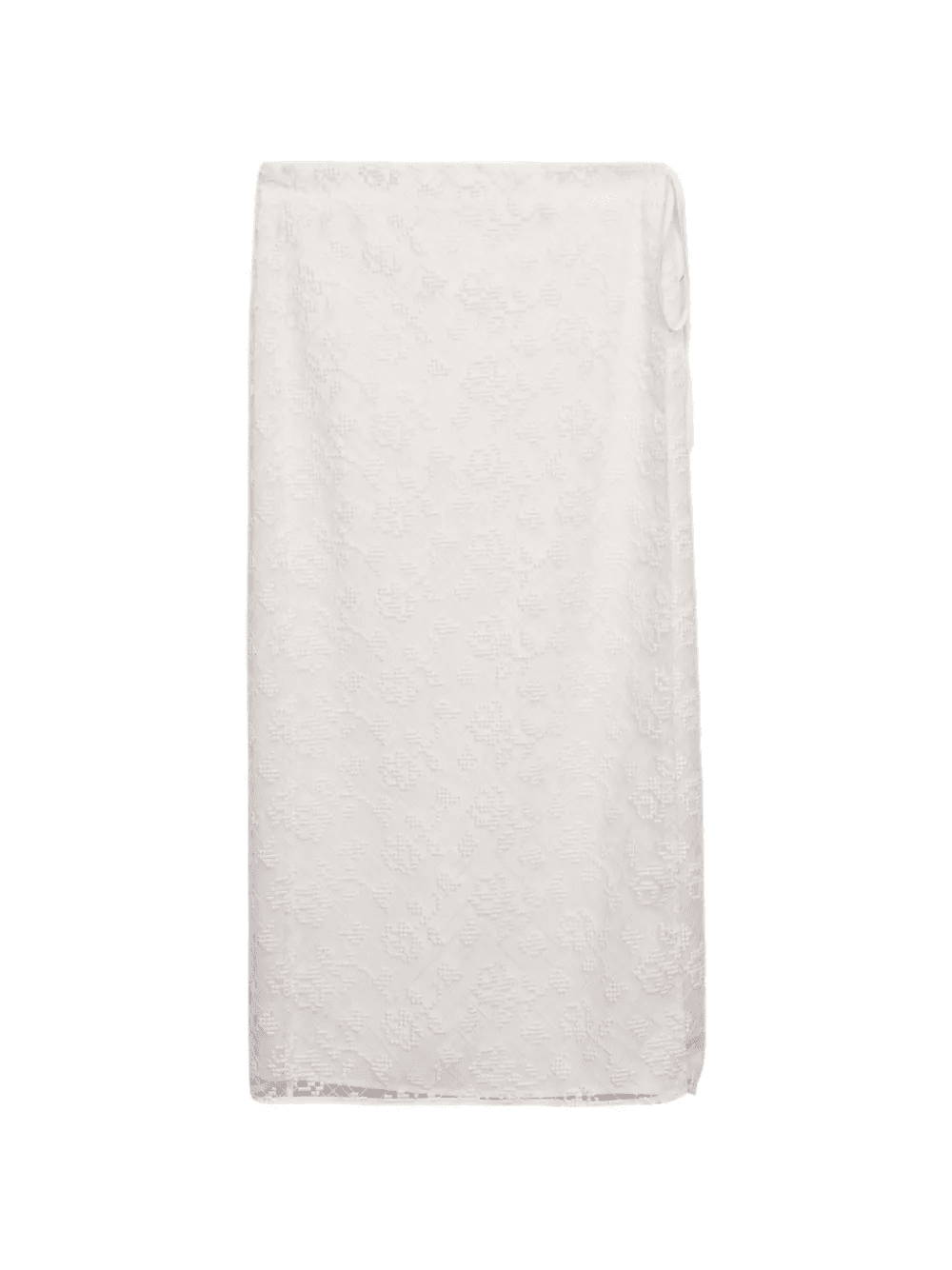 lace tie maxi skirt - Image 1