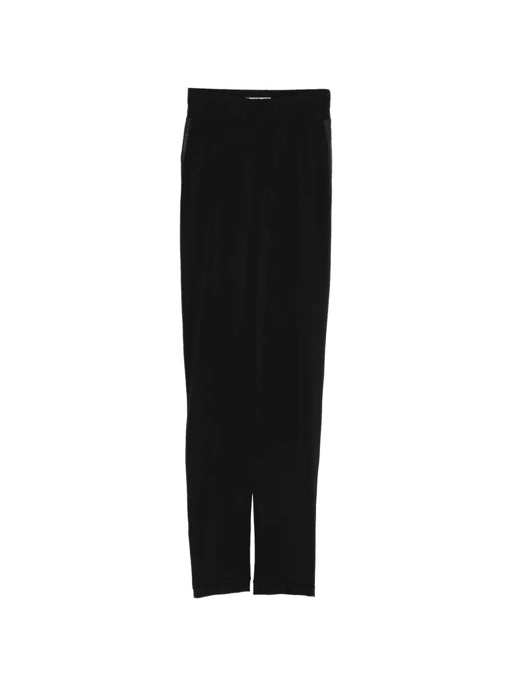 leather side stripe trousers - Image 1