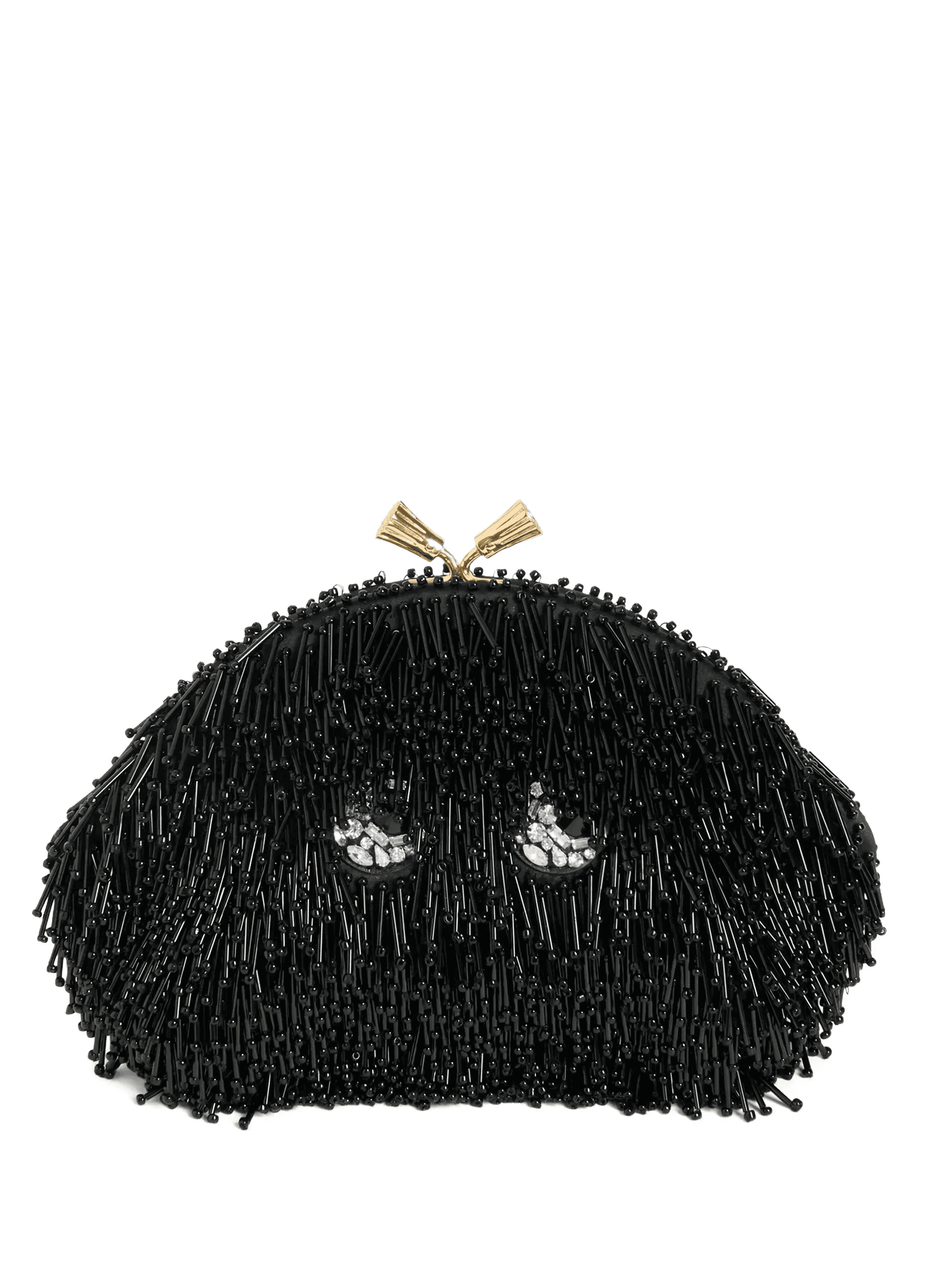 beaded-embellished clutch bag - Image 1