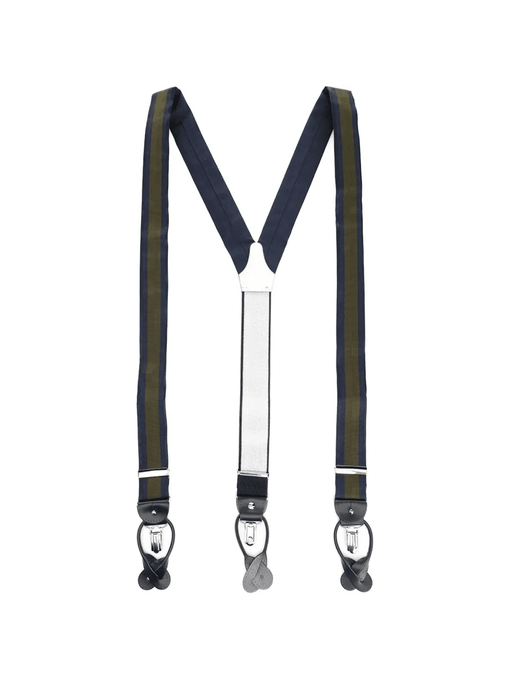 regimental-stripe braces - Image 1