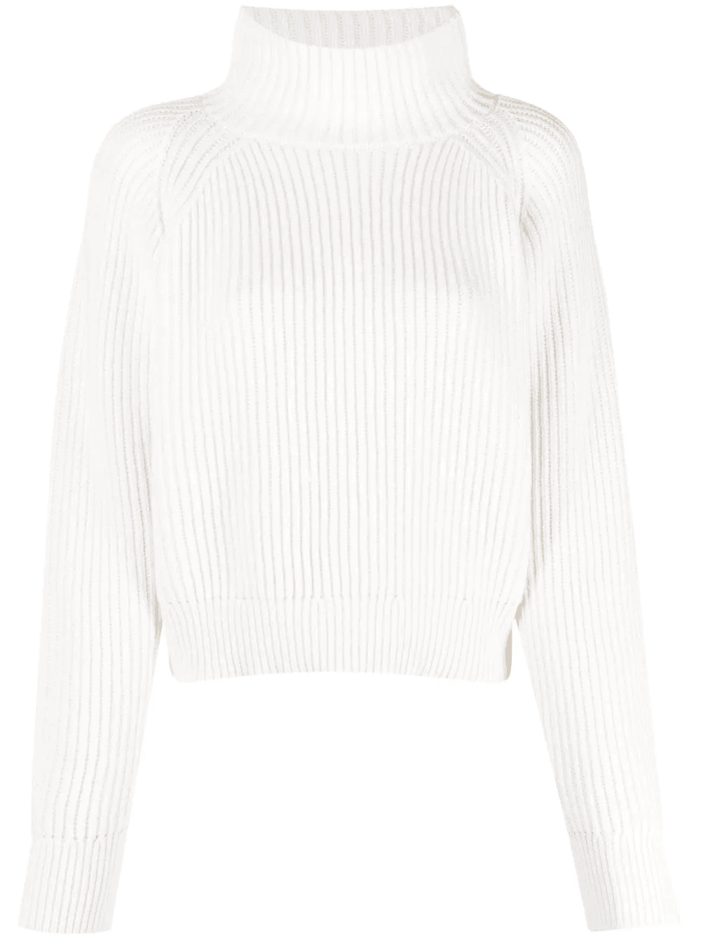 ribbed-knit high-neck jumper - Image 1