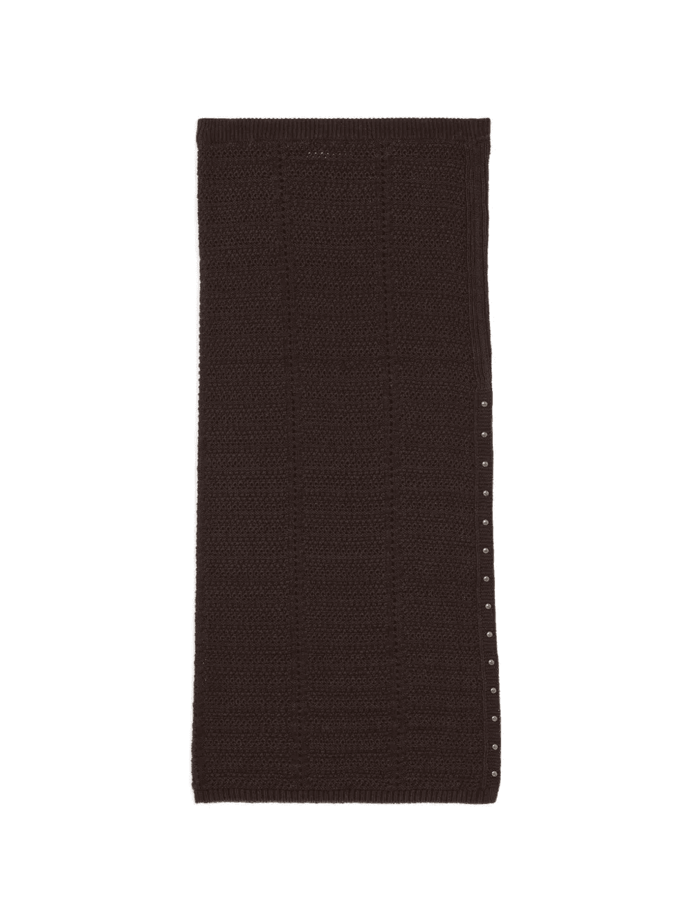 knitted studded midi skirt - Image 1