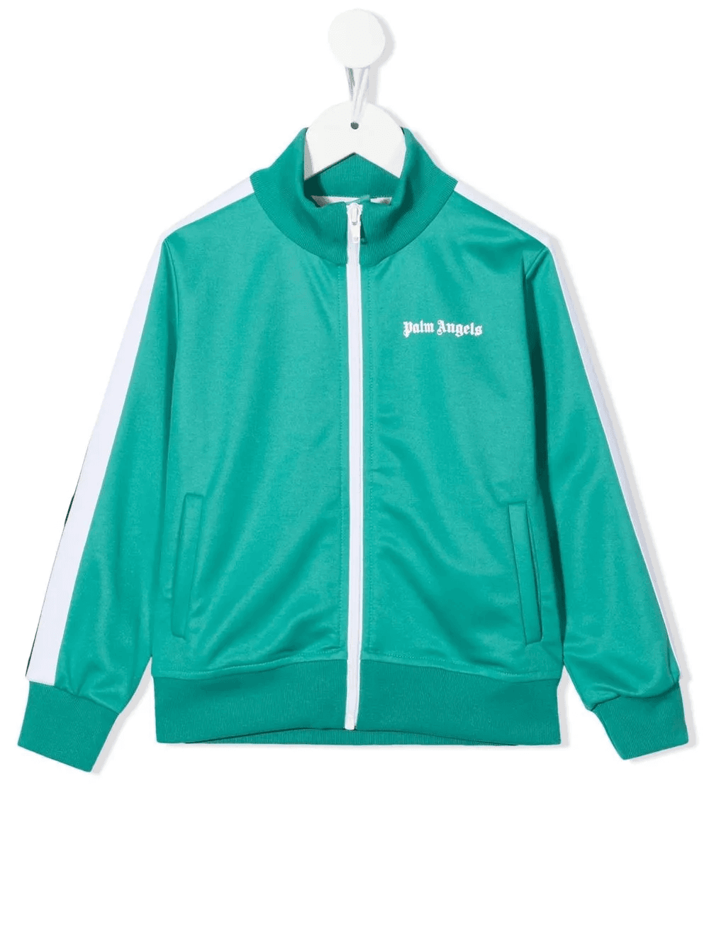 logo-print zipped track jacket - Image 1