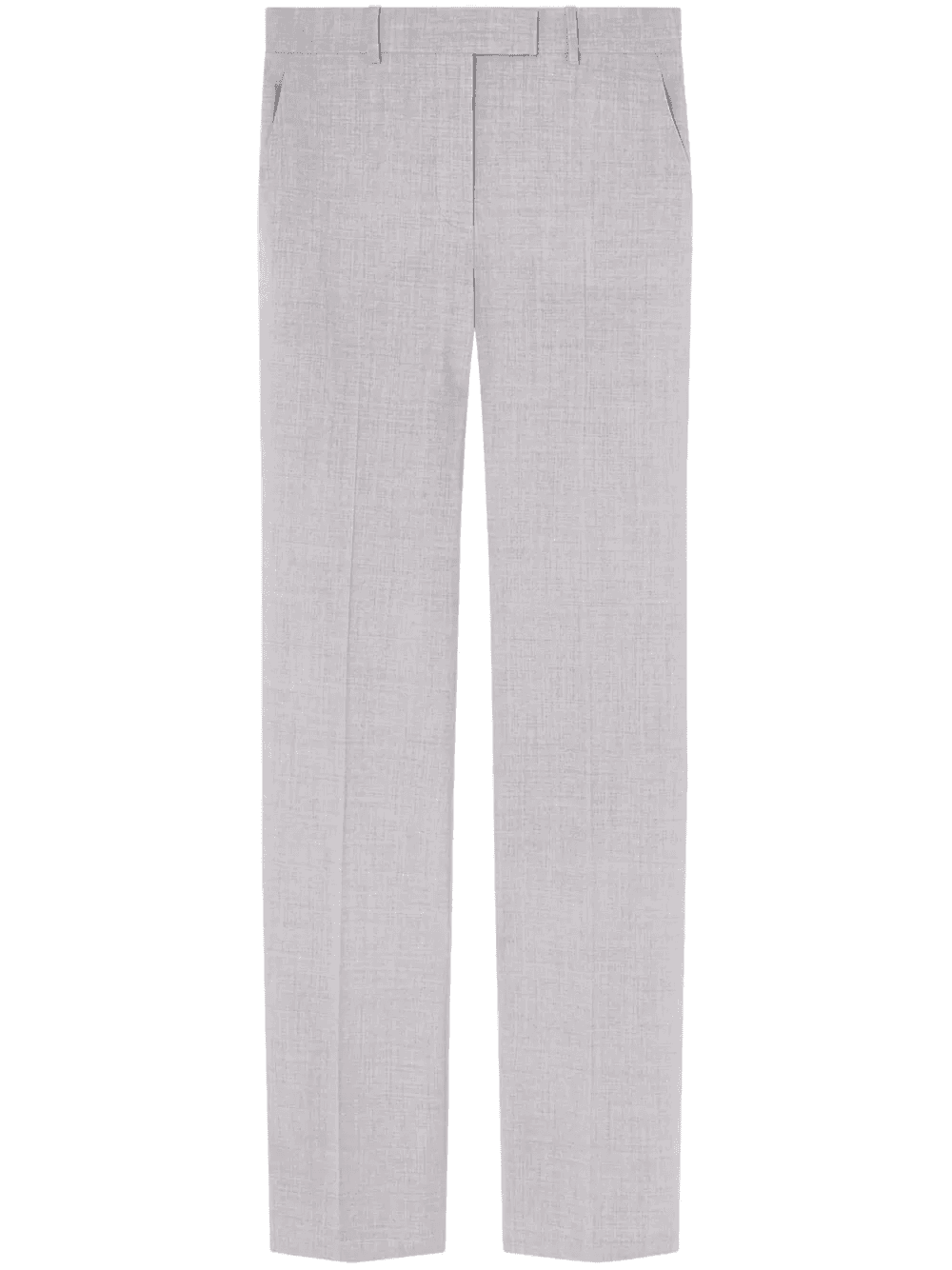 tailored straight-leg trousers - Image 1