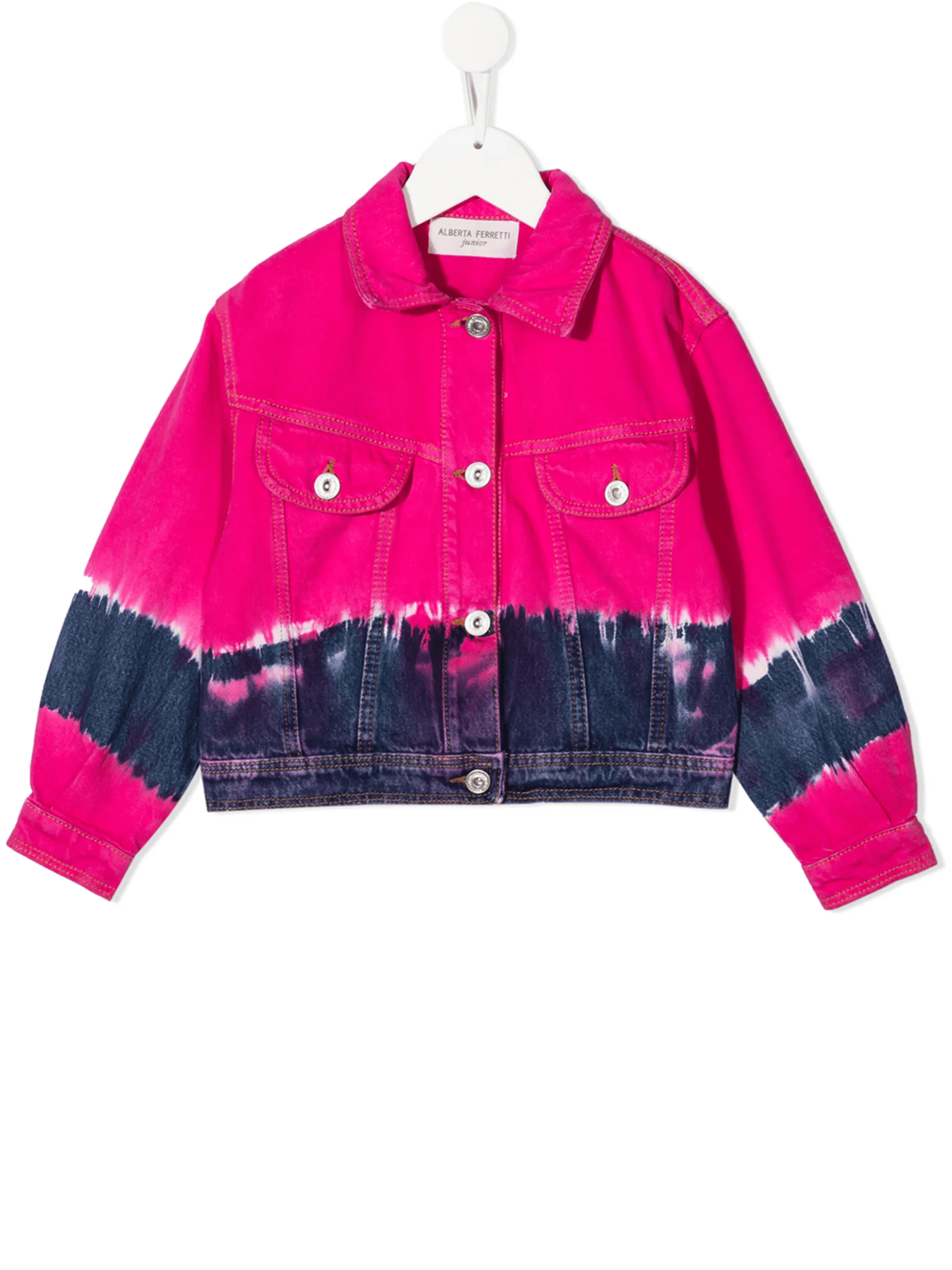 tie-dye denim jacket - Image 1