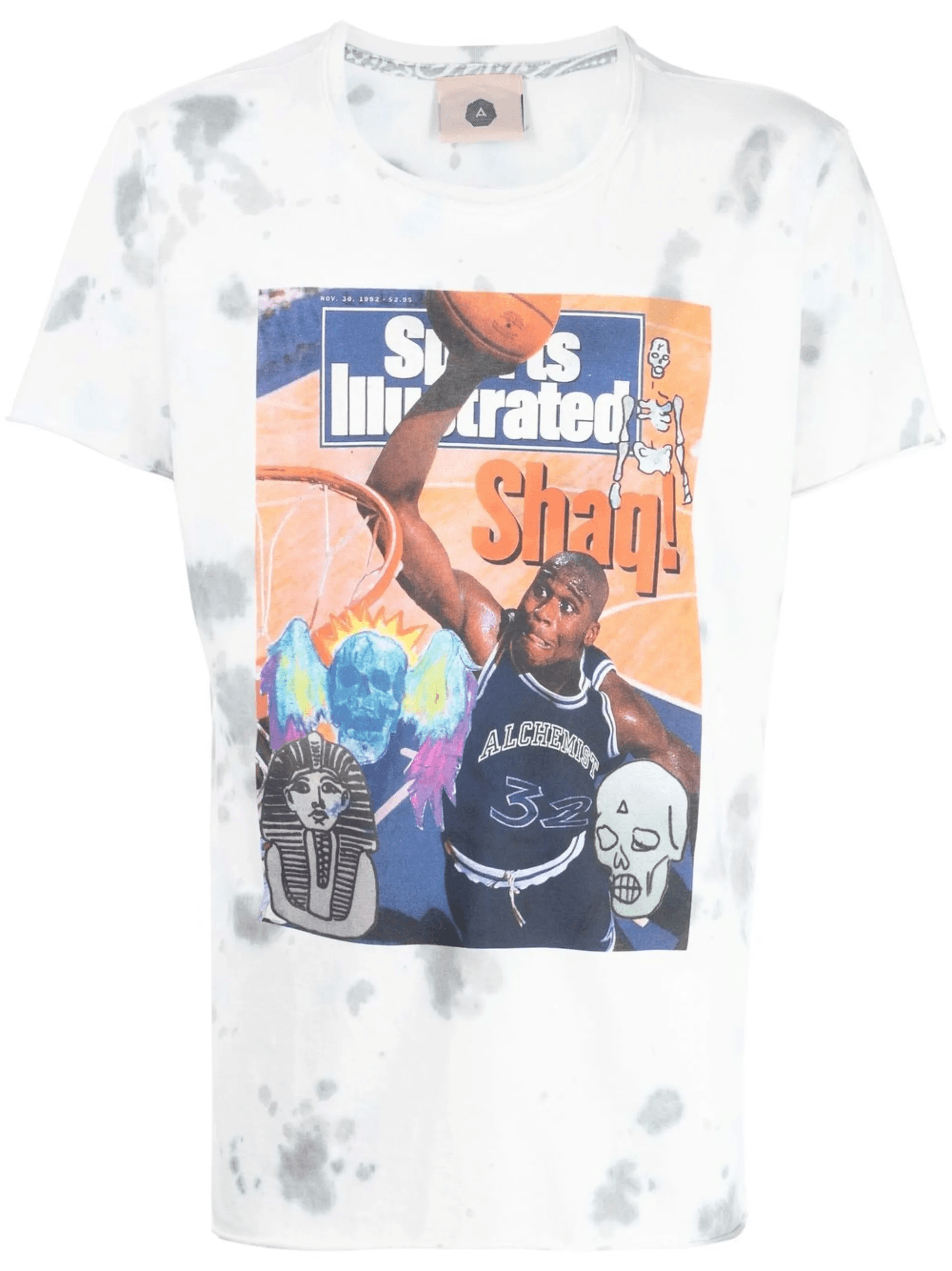 graphic-print tie-dye T-shirt - Image 1