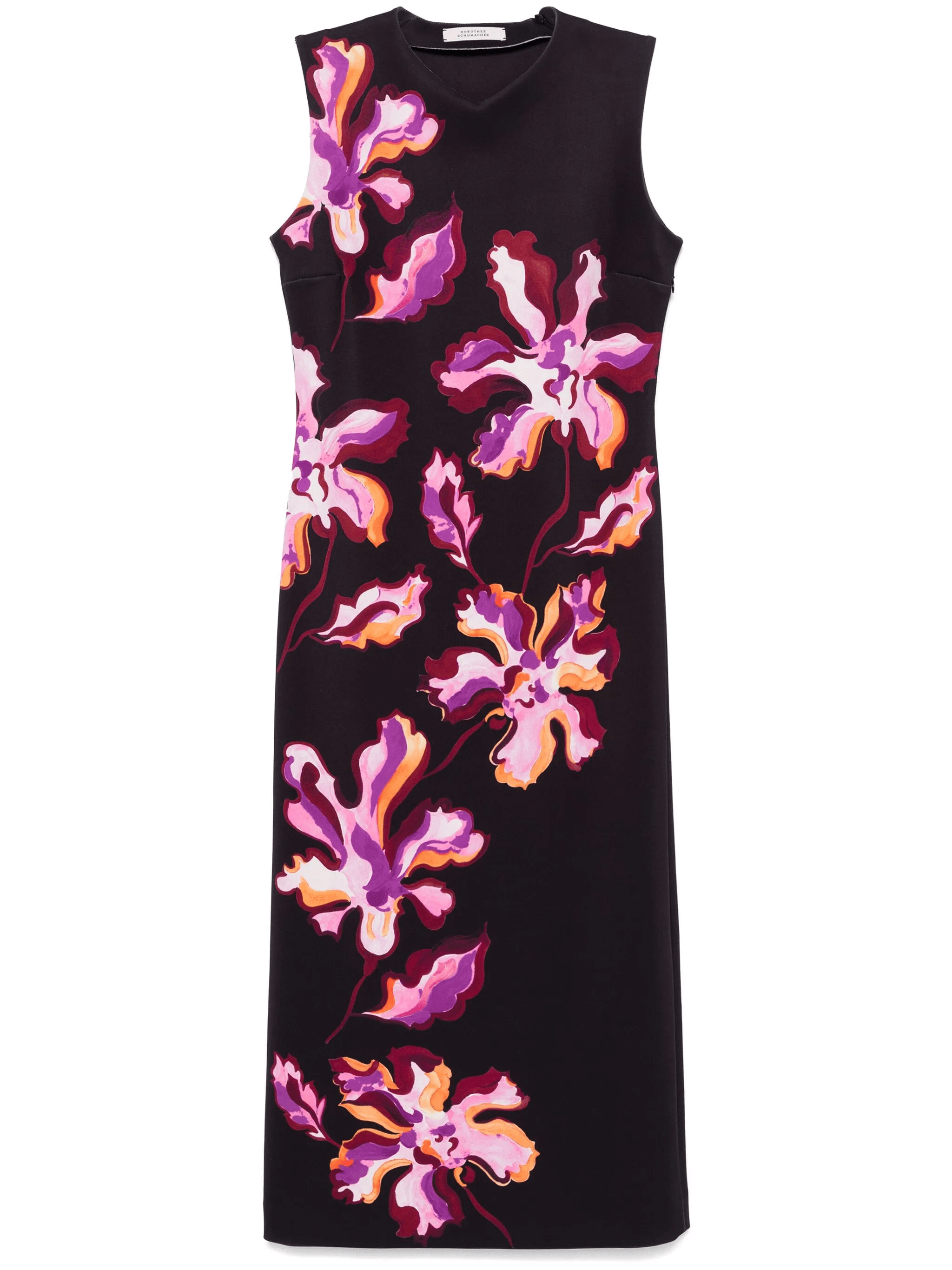 Flame Flower midi dress - Image 1