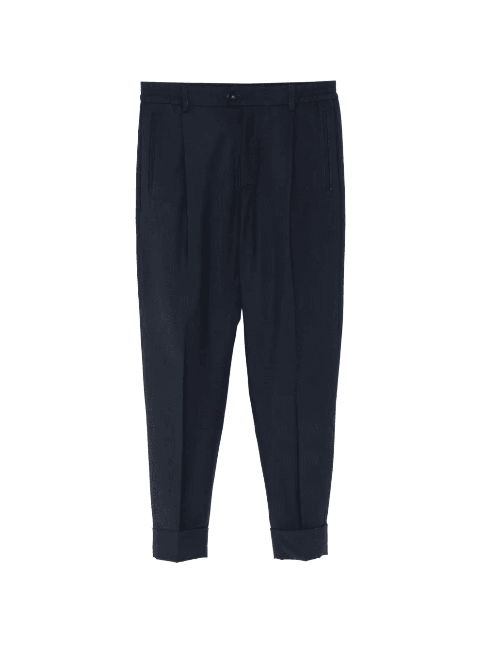 cuffed tailored trousers - Image 1