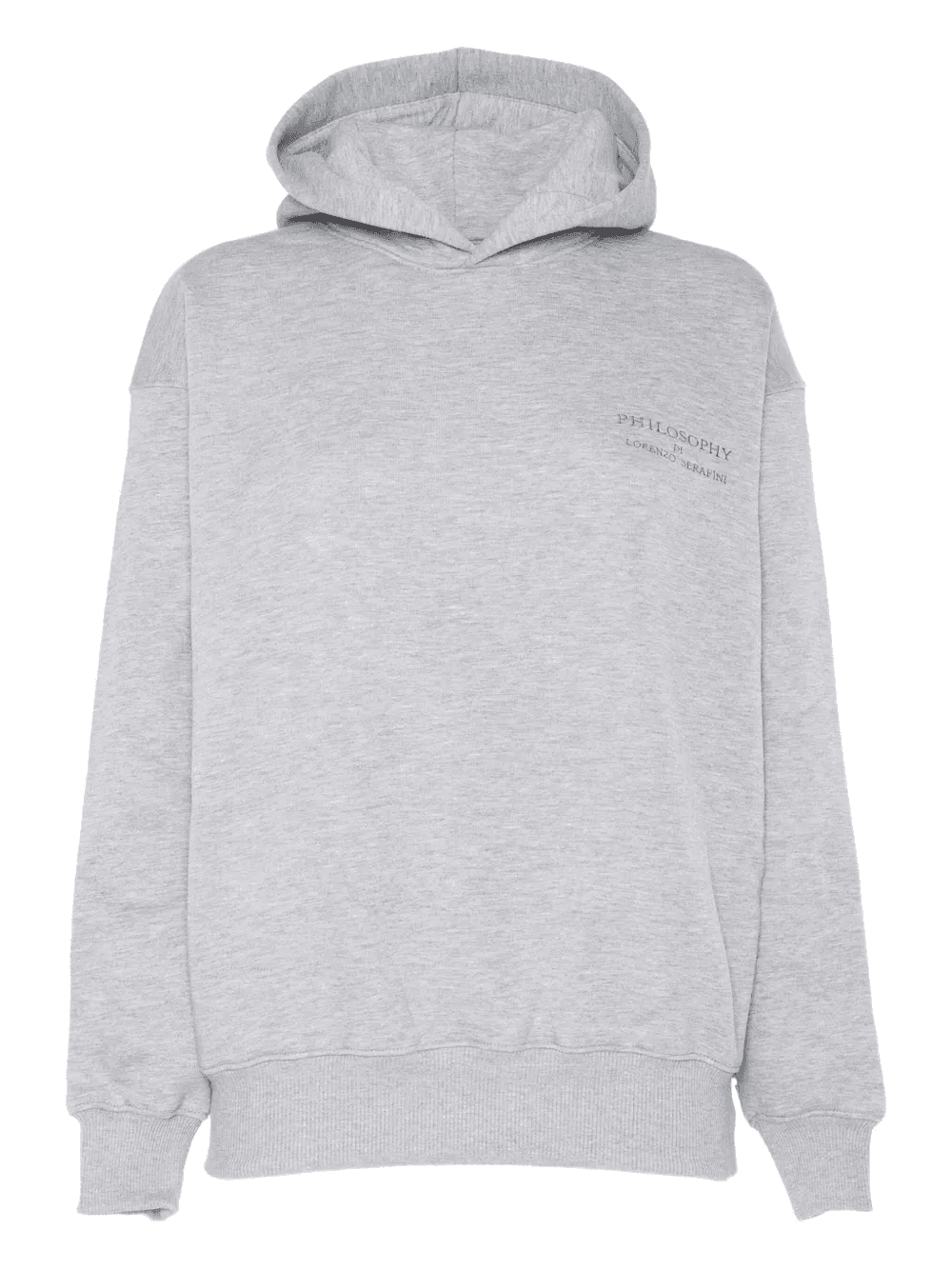 embroidered-logo hoodie - Image 1