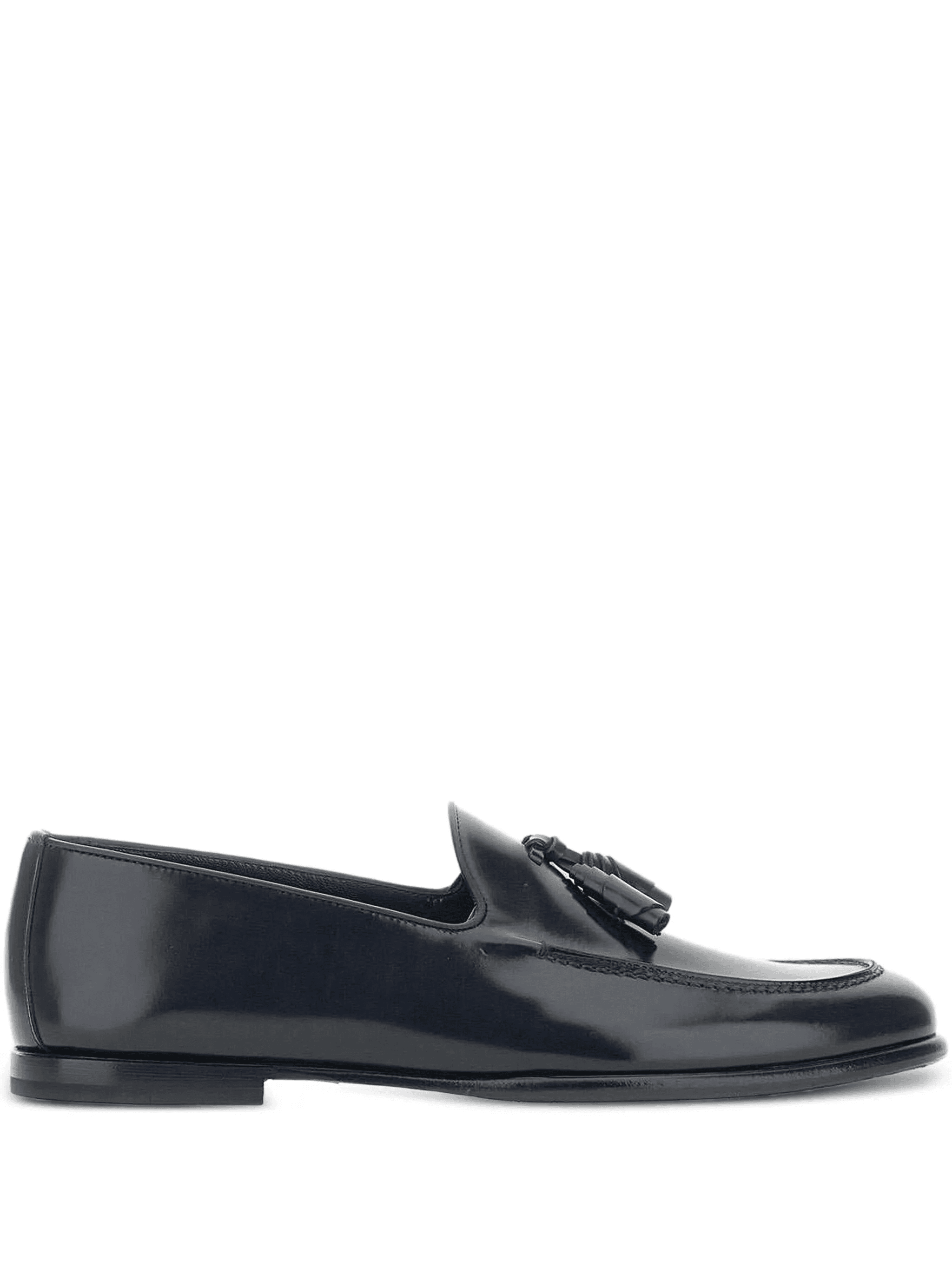 tassel leather loafers - Image 1