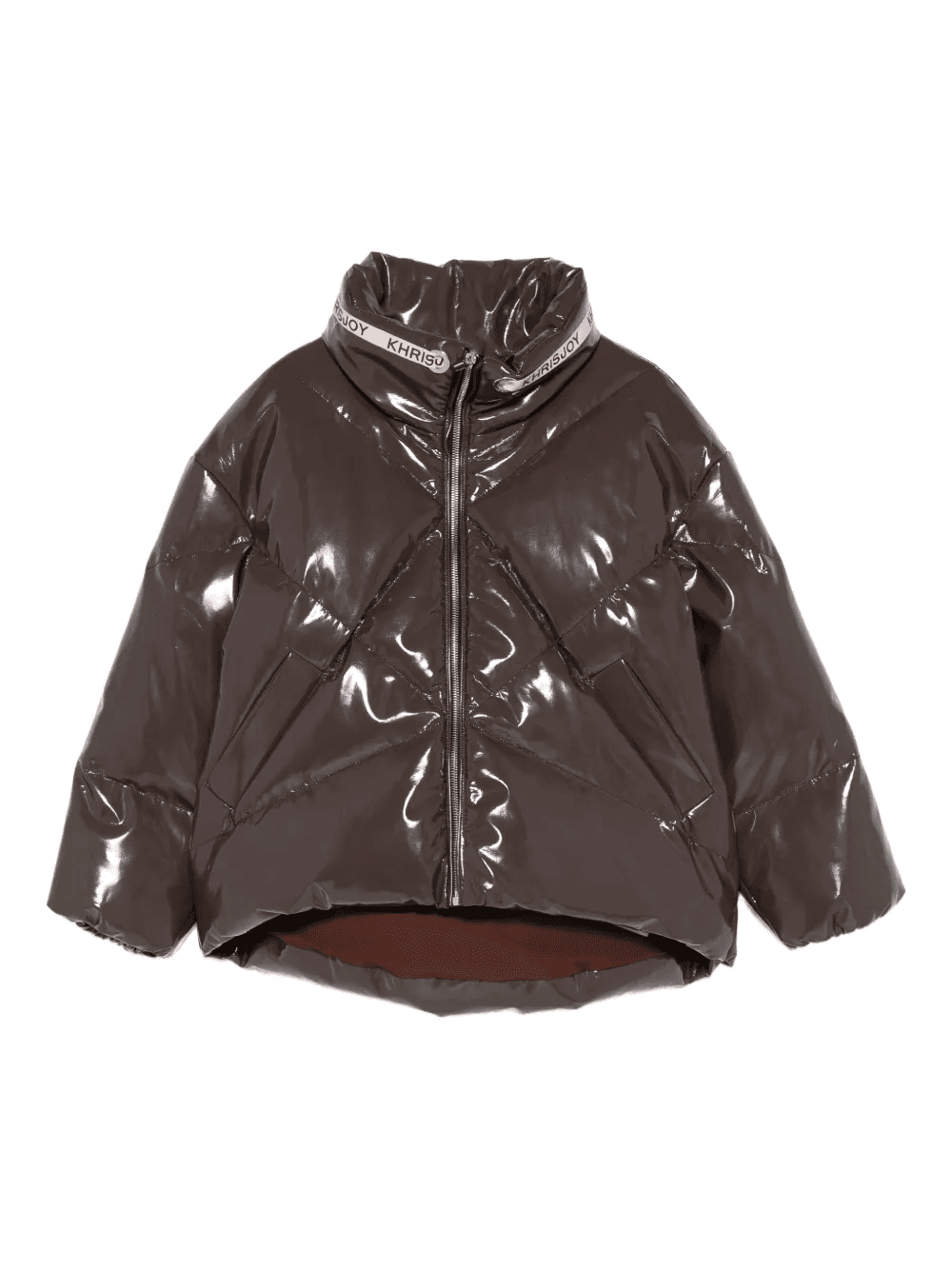 quilted zip-up padded jacket - Image 1