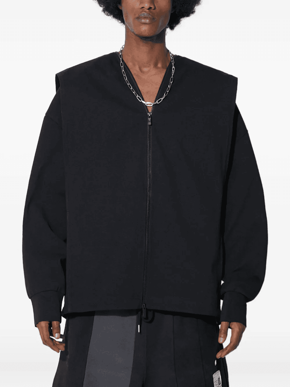 zip-front jacket - Image 1