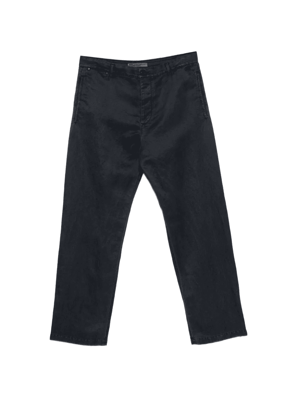 belt-loop buttoned trousers - Image 1