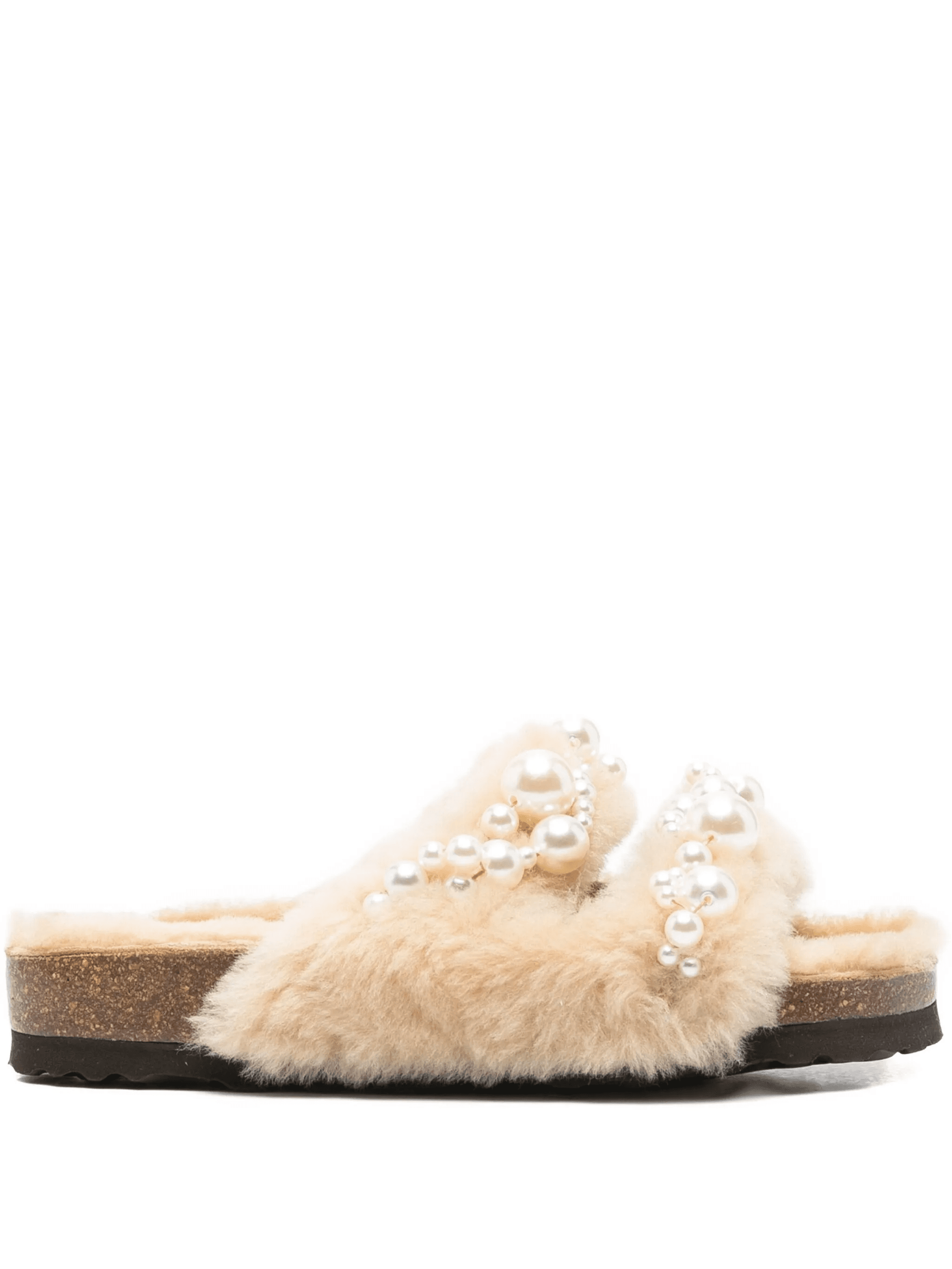 Mimi faux-pearl embellished sandals - Image 1