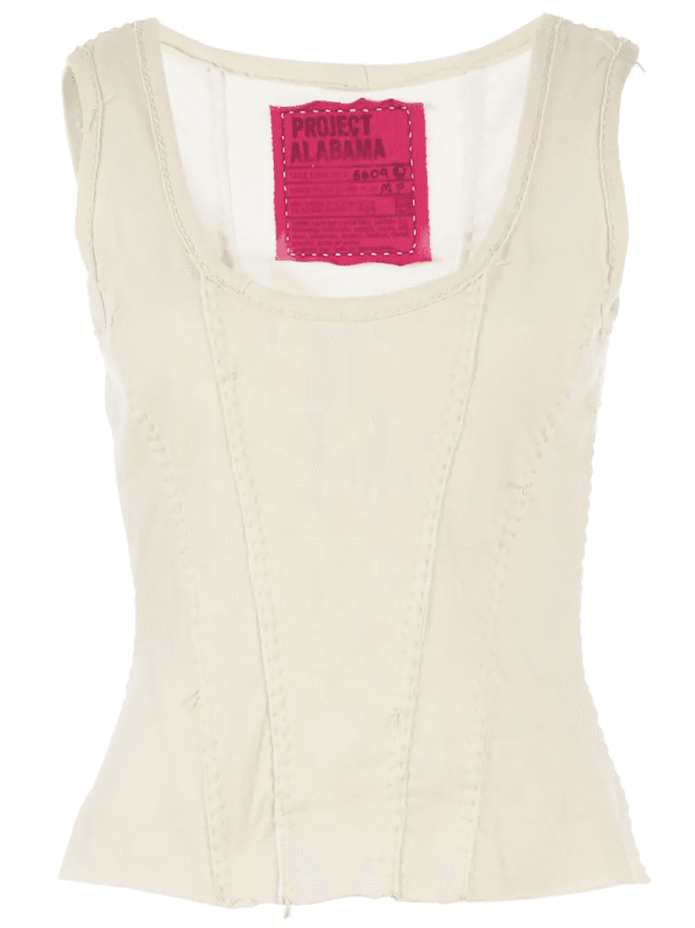 scoop neck tank top - Image 1