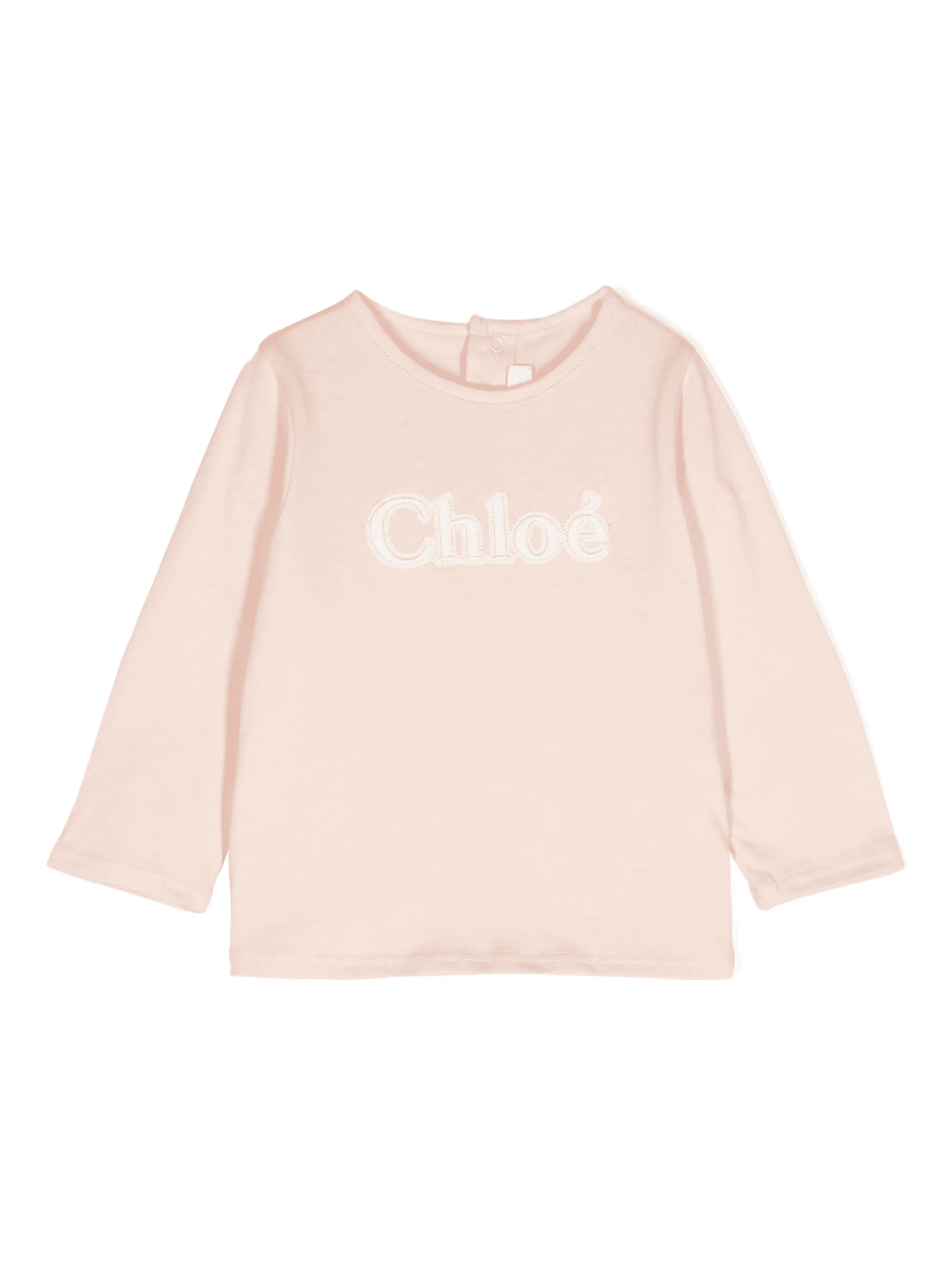 logo-embroidered cotton T-shirt - Image 1