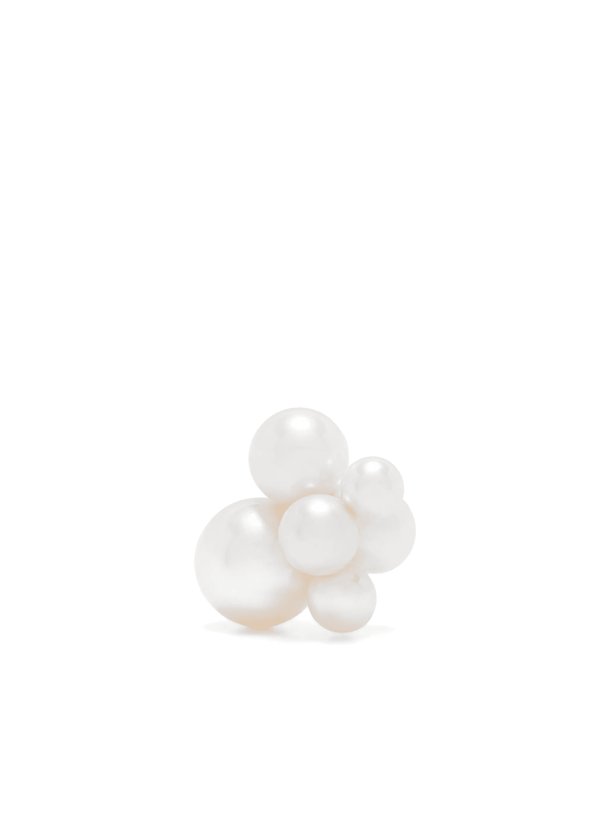 14kt yellow gold Bise freshwater pearls single earring - Image 1