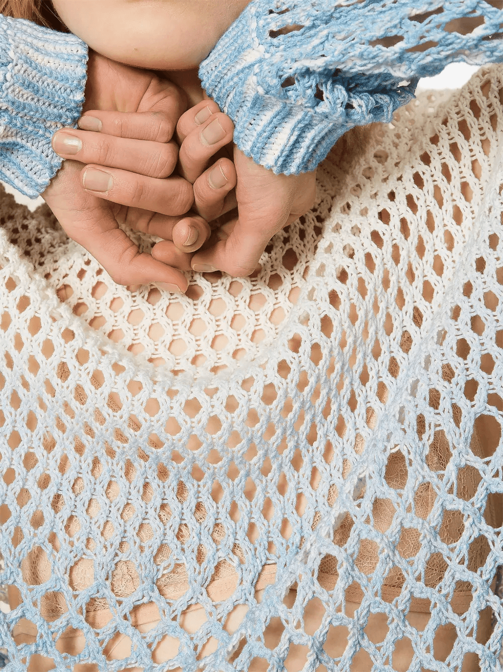 x Myfo open-knit top - Image 1