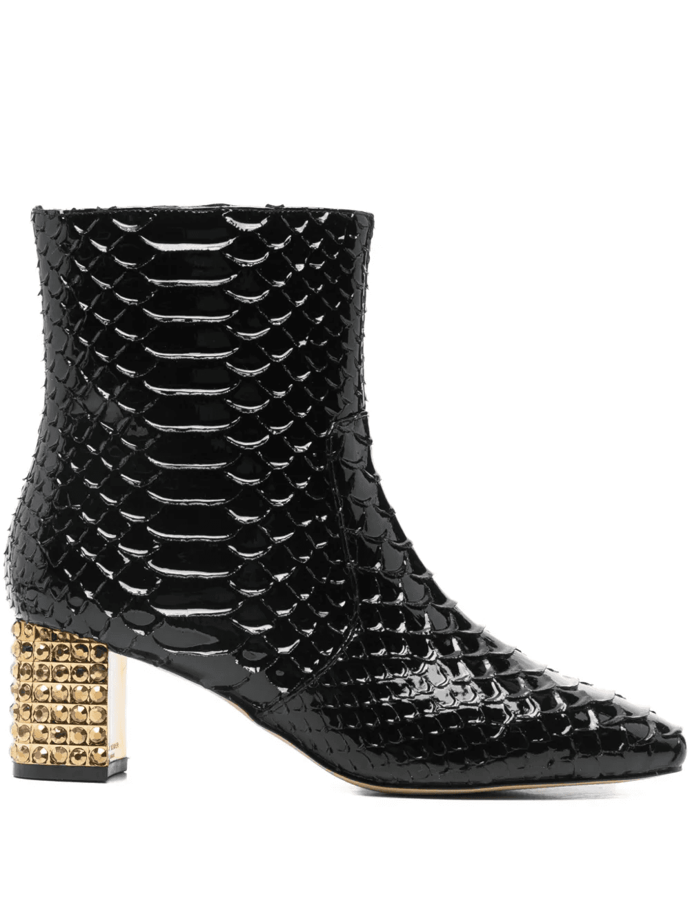 Dames snakeskin-effect boots - Image 1