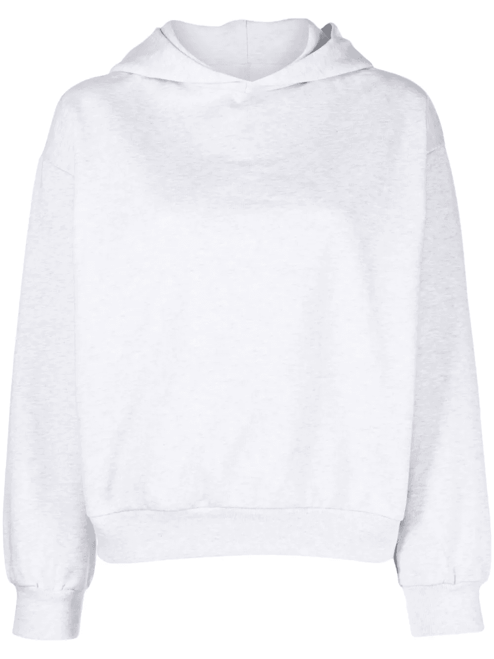 logo-patch cotton hoodie - Image 1