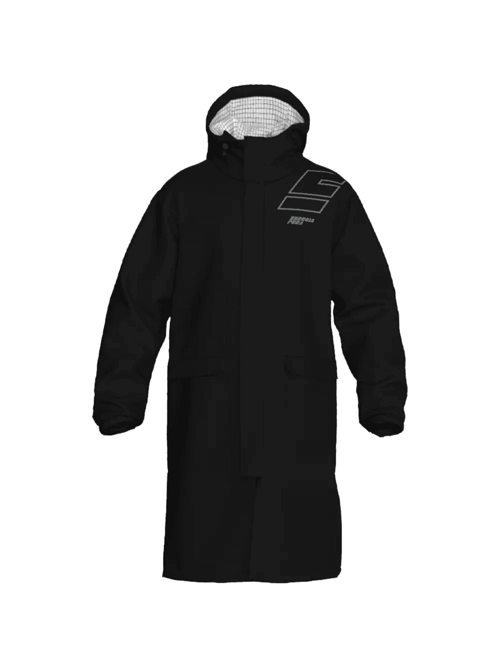 hooded coat - Image 1