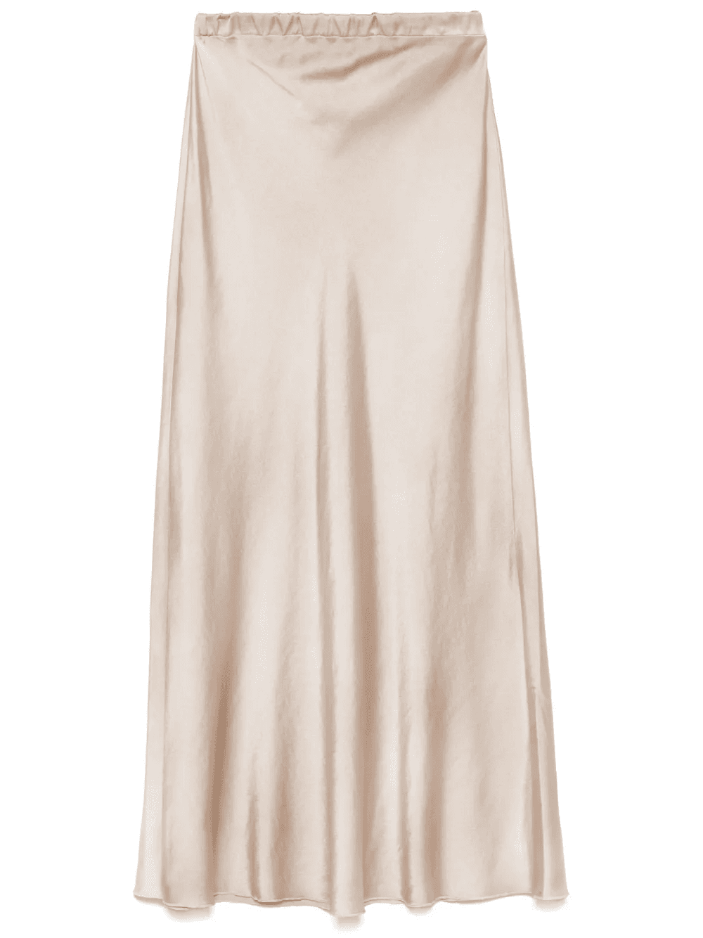 satin midi skirt - Image 1