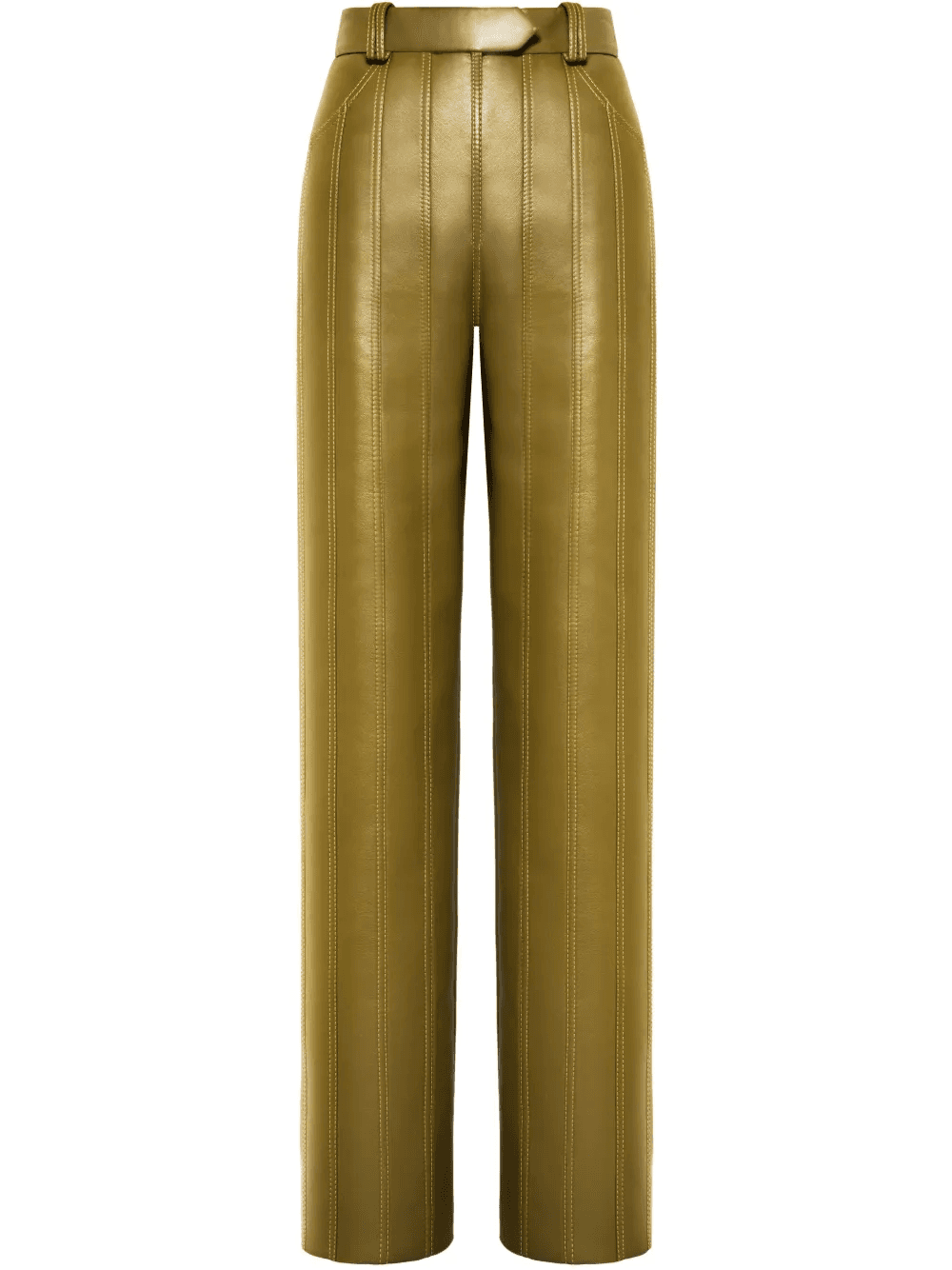 faux-leather trousers - Image 1