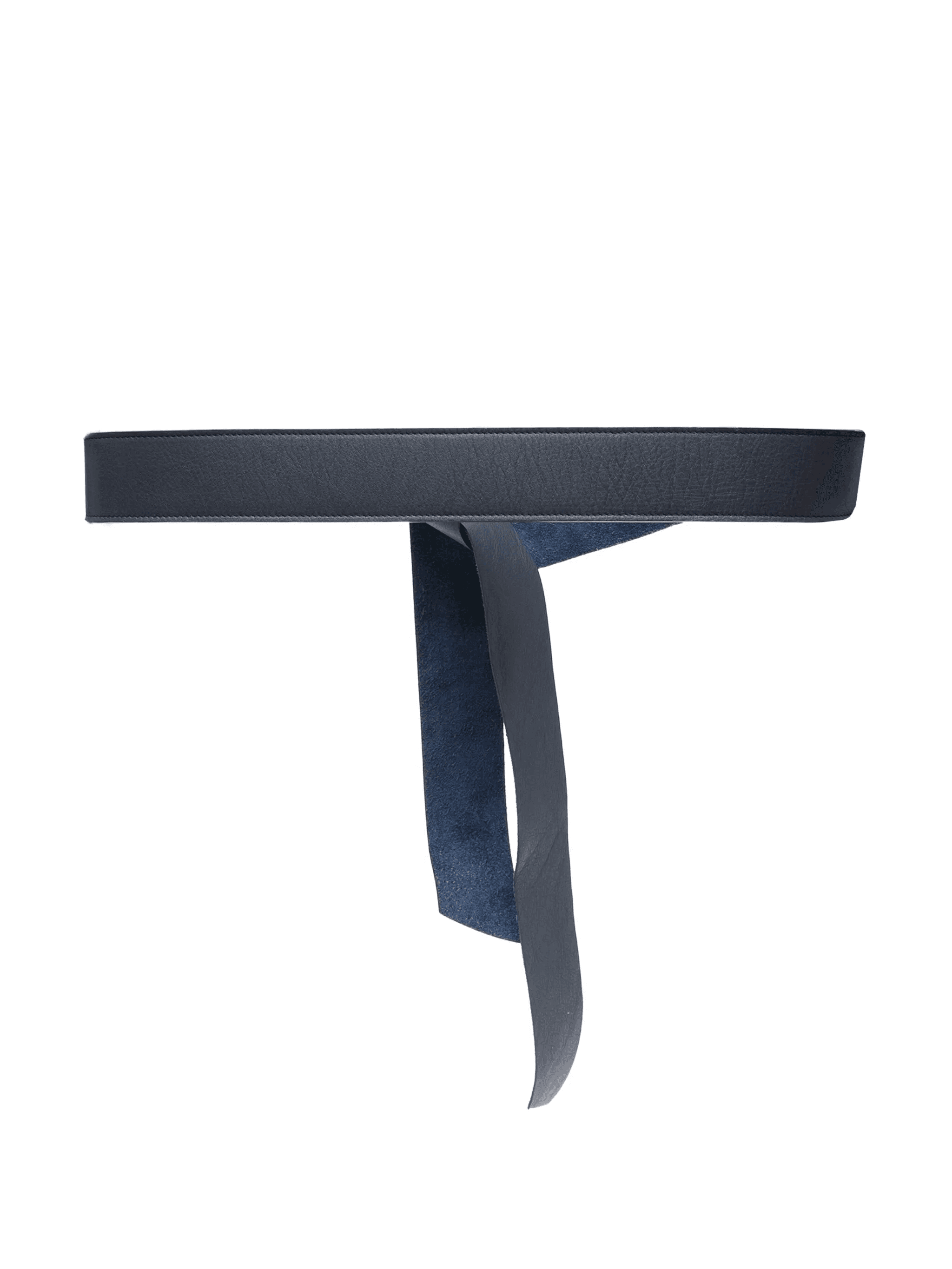 leather tie-end belt - Image 1