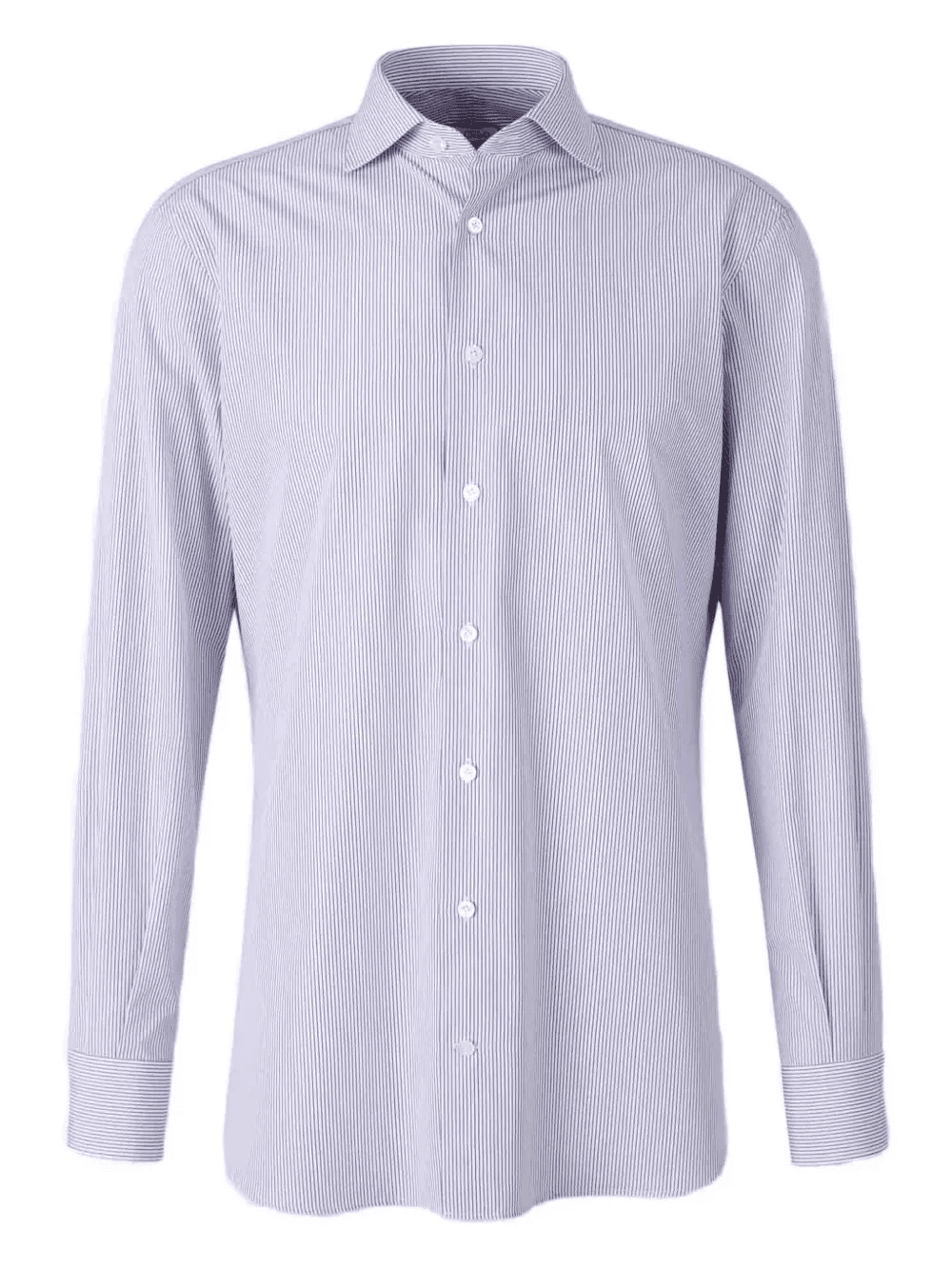 striped button dress shirt - Image 1