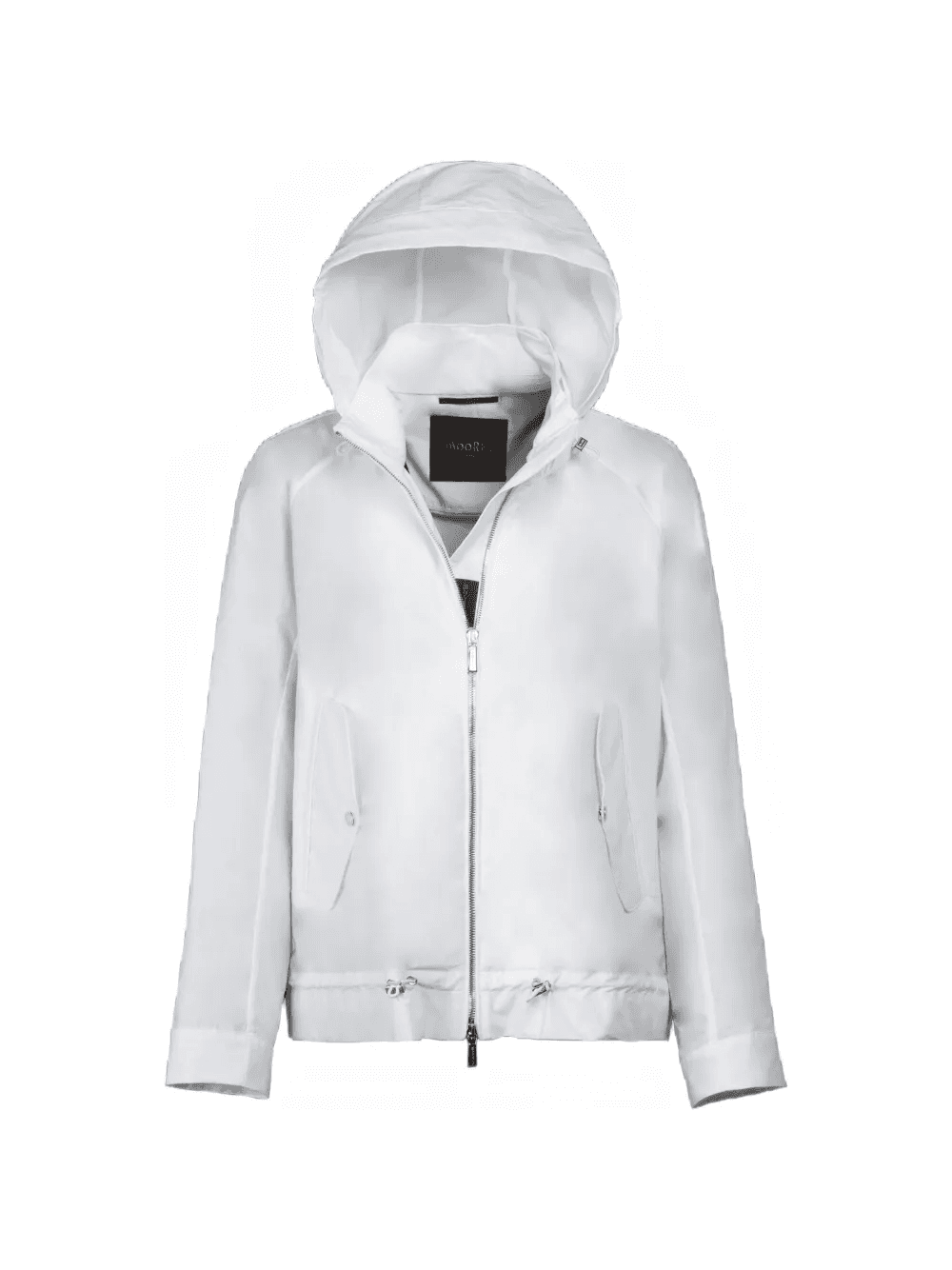 hooded zip-fastening jacket - Image 1