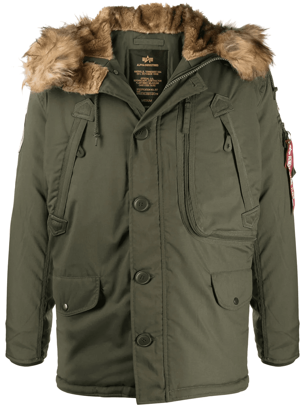 Polar hooded jacket - Image 1