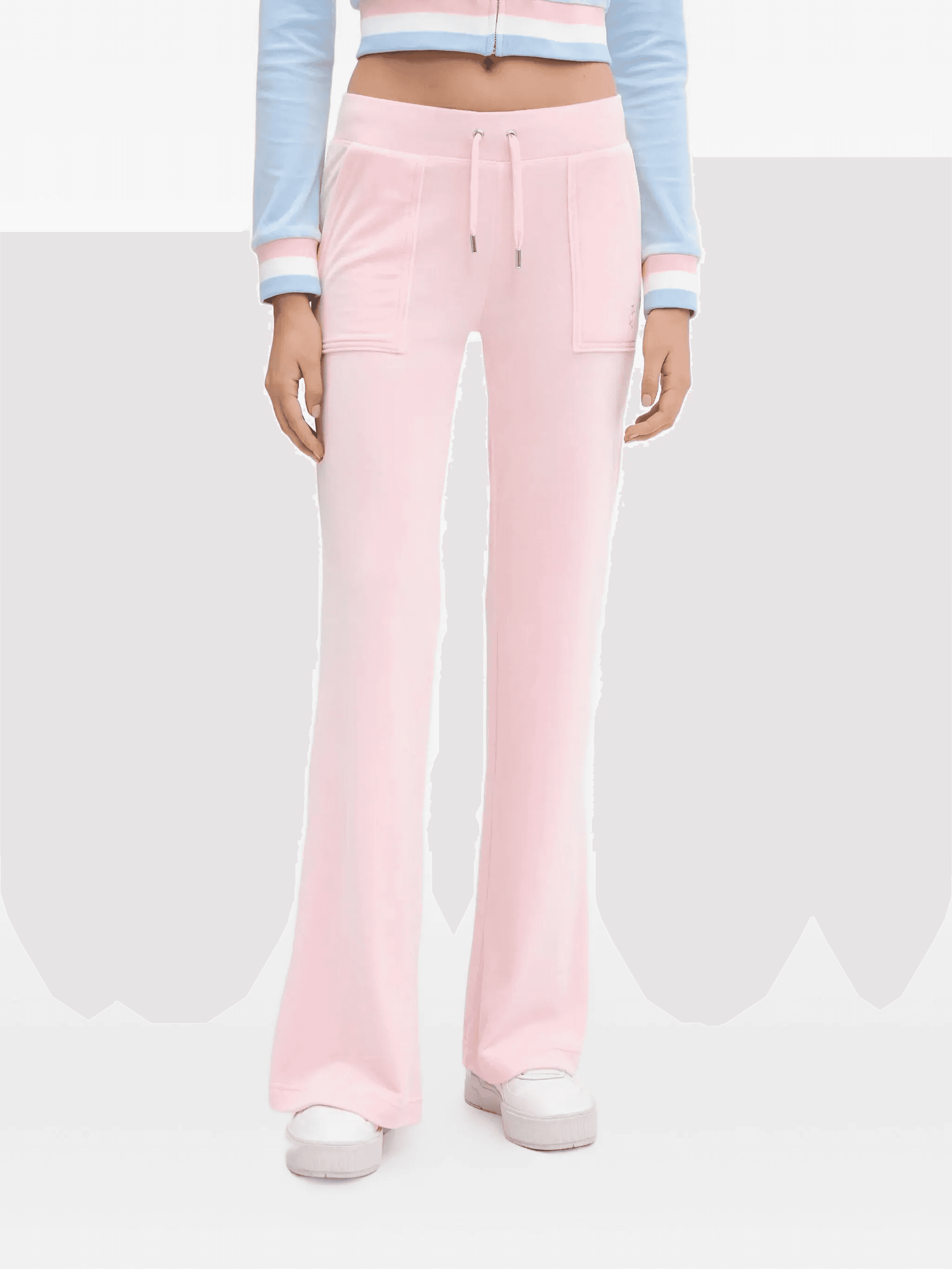 pocket-detail elasticated trousers - Image 1