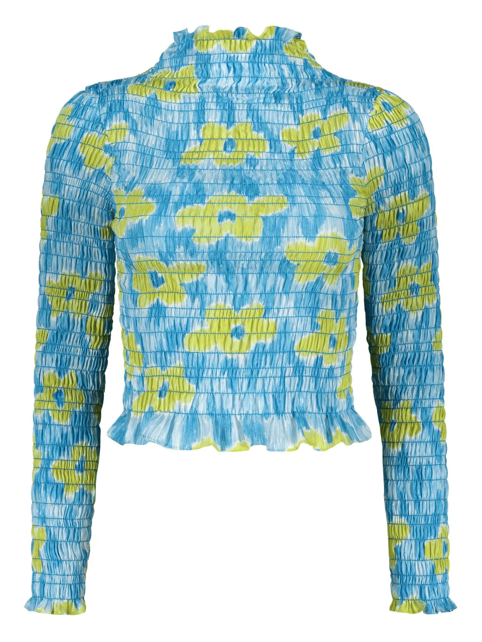 printed long-sleeve top - Image 1